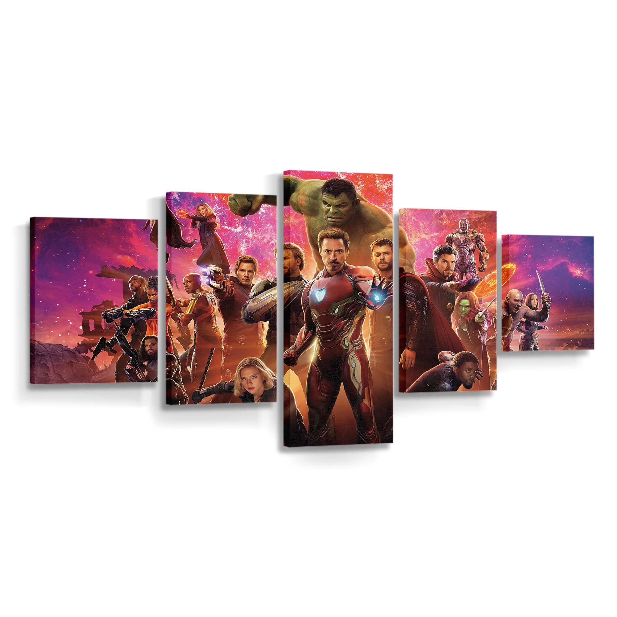 Avengers Infinity War International Leinwandbild - Marvel Wandbild 2