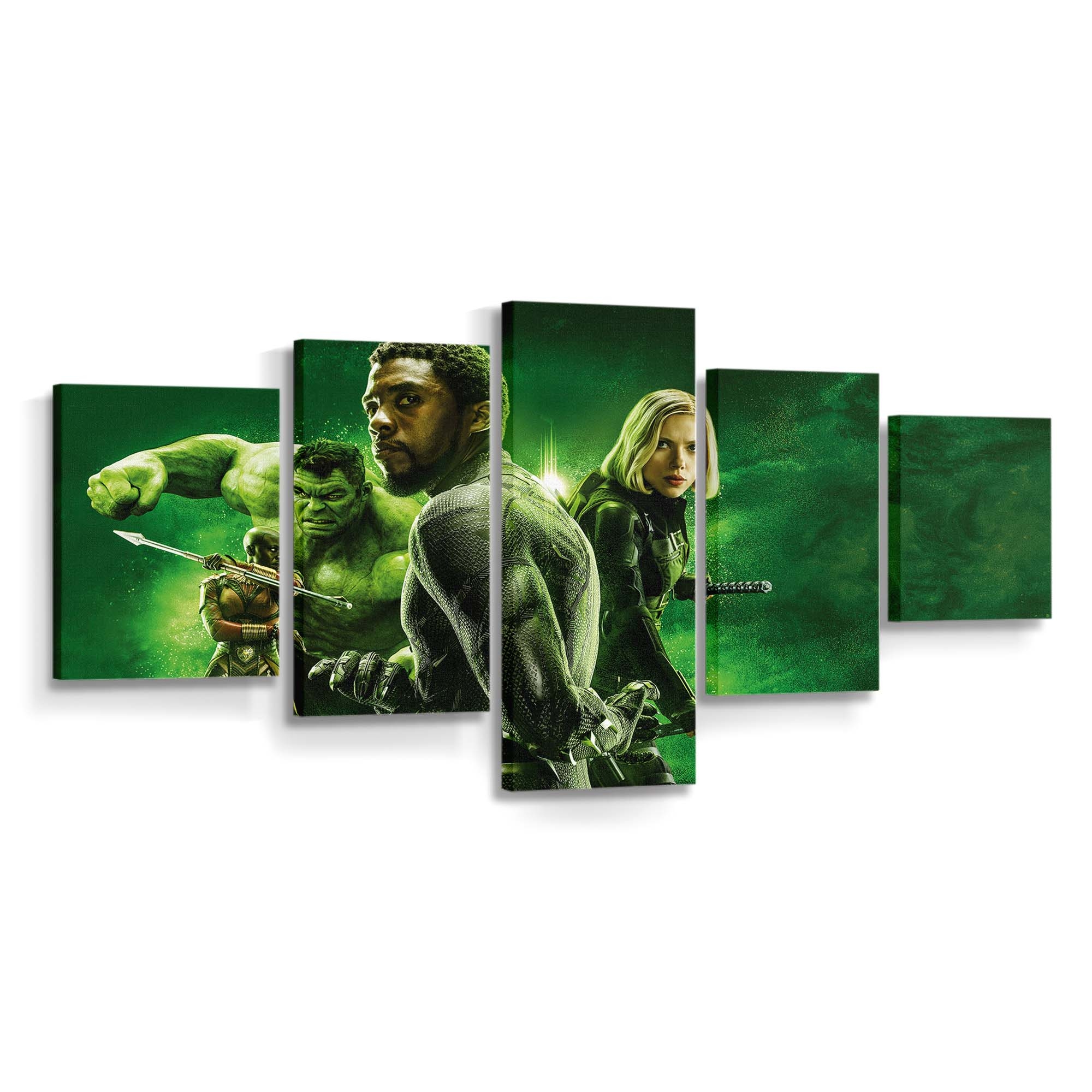 Avengers Infinity War Zeitstein Leinwandbild - Marvel Wandbild 