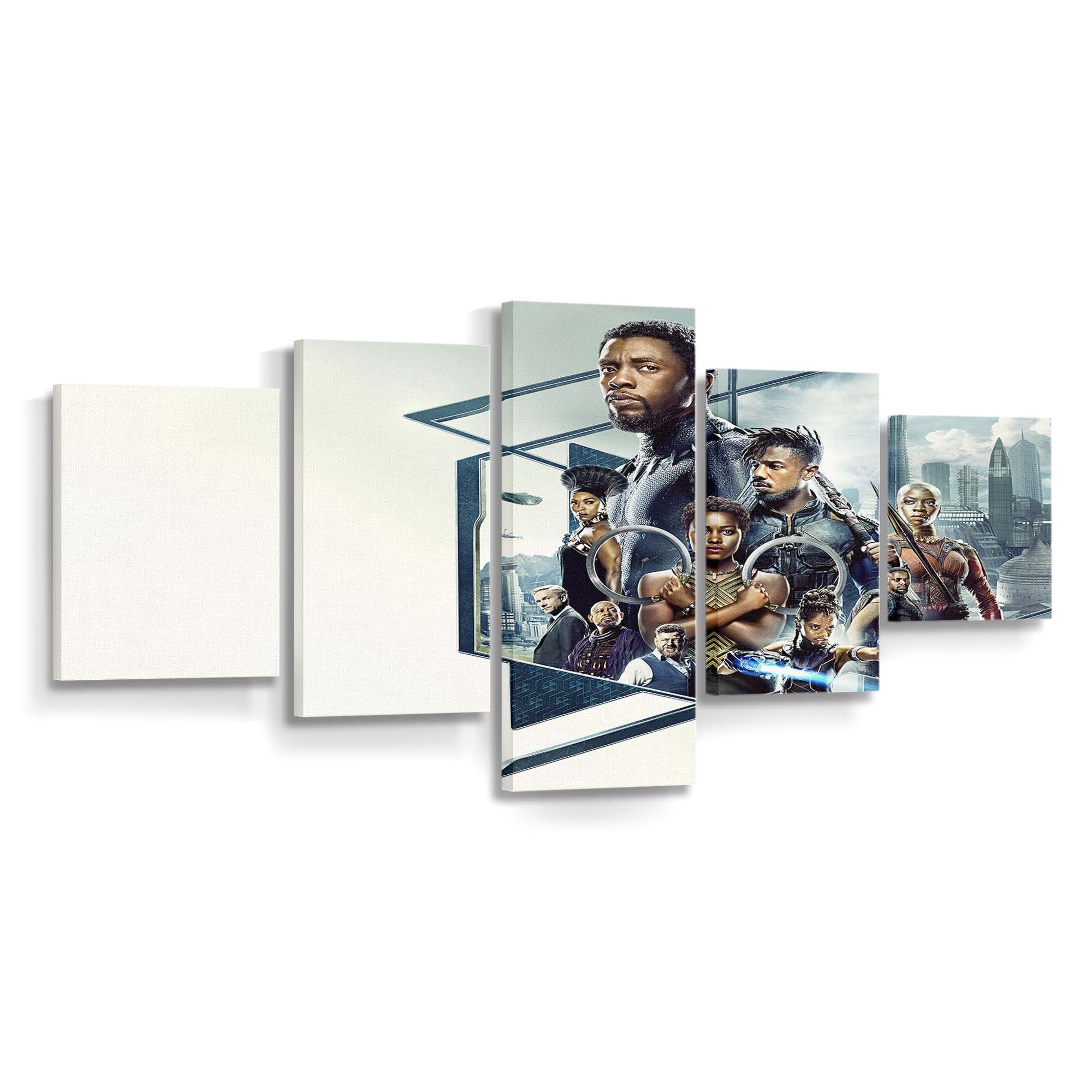 Black Panther 208 Leinwandbild - Marvel Wandbild 