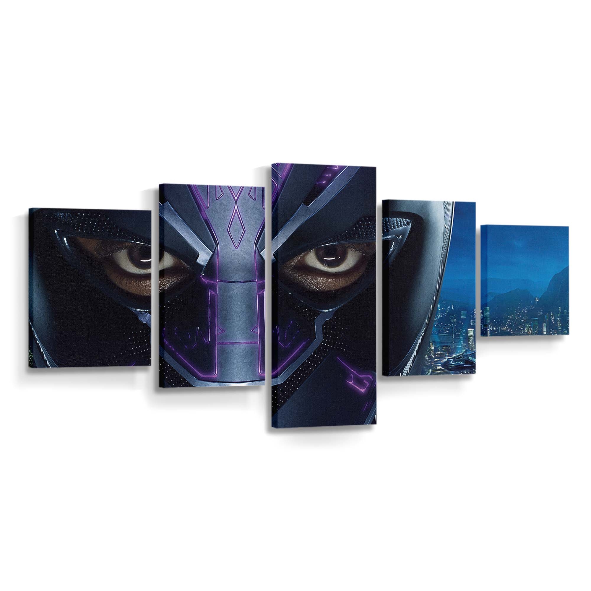 Black Panther 208 Leinwandbild - Marvel Wandbild 2