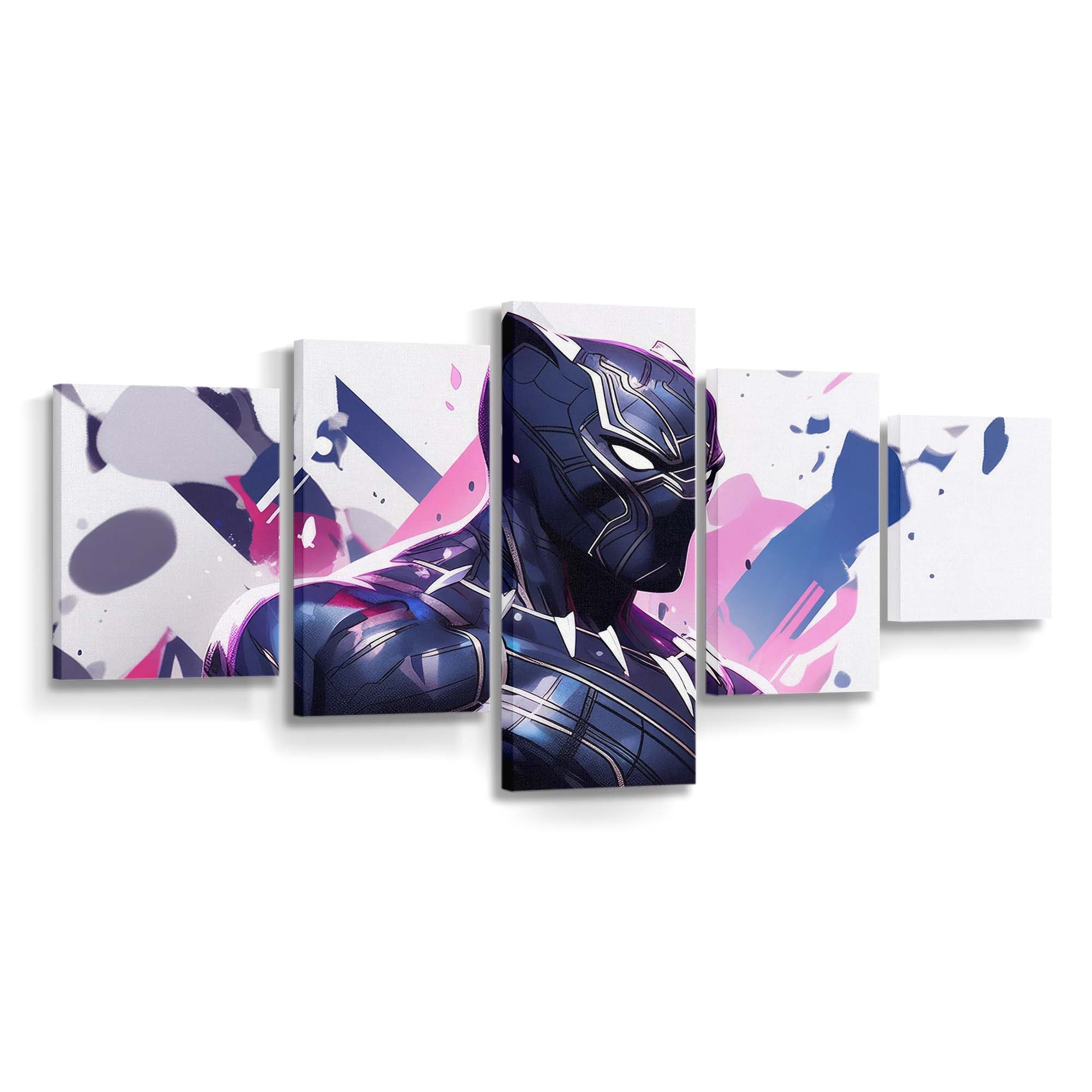 Black Panther Herrschaft Leinwandbild - Marvel Wandbild 