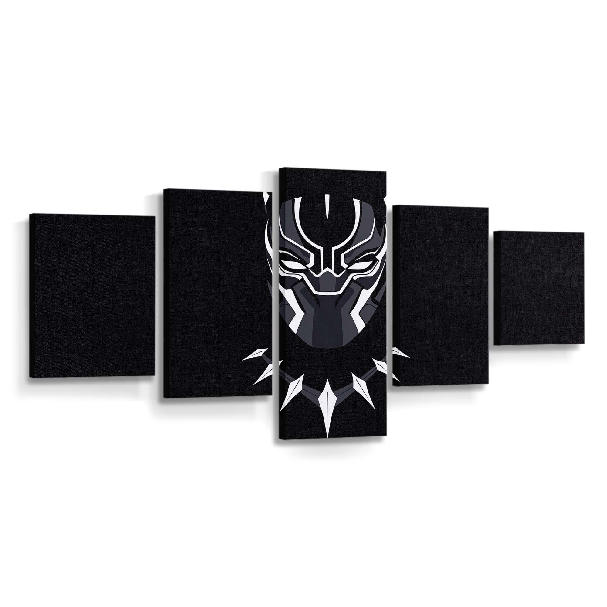Black Panther Titan Leinwandbild - Marvel Wandbild 