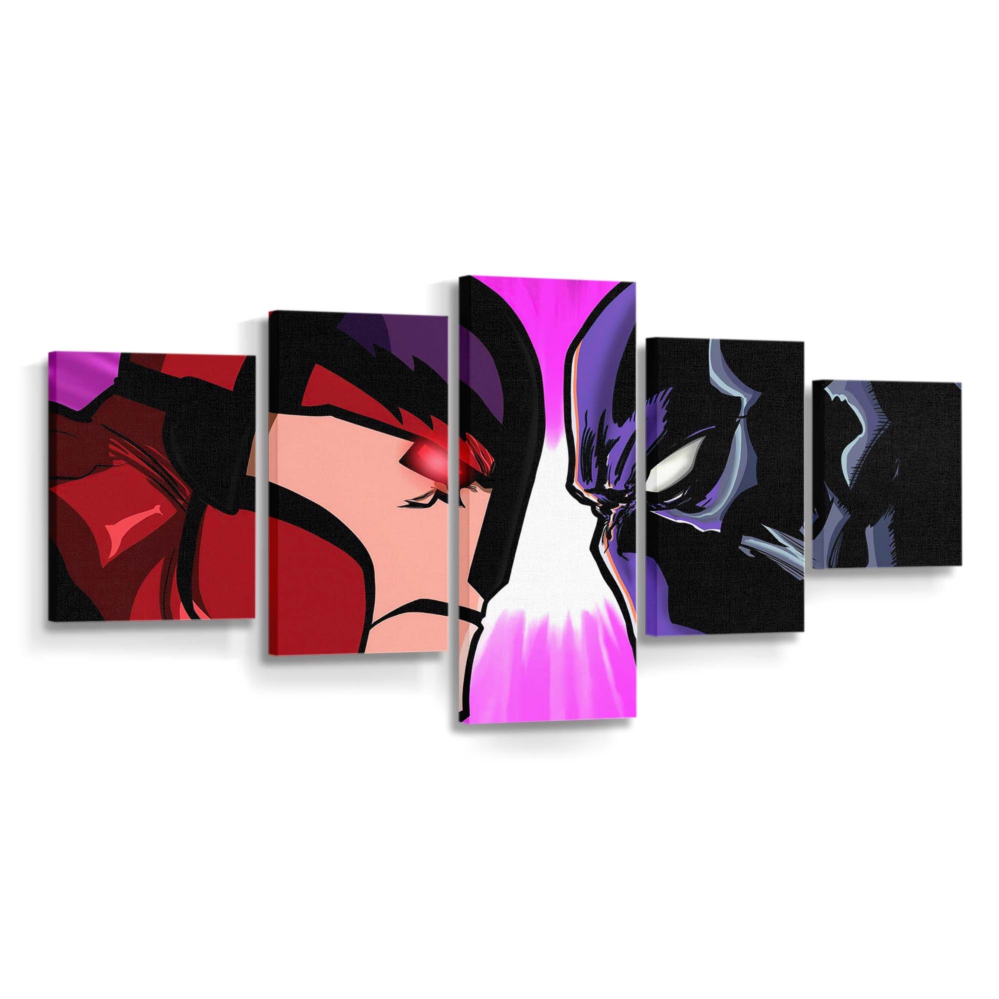 Black Panther gegen Klaw Leinwandbild - Marvel Wandbild 