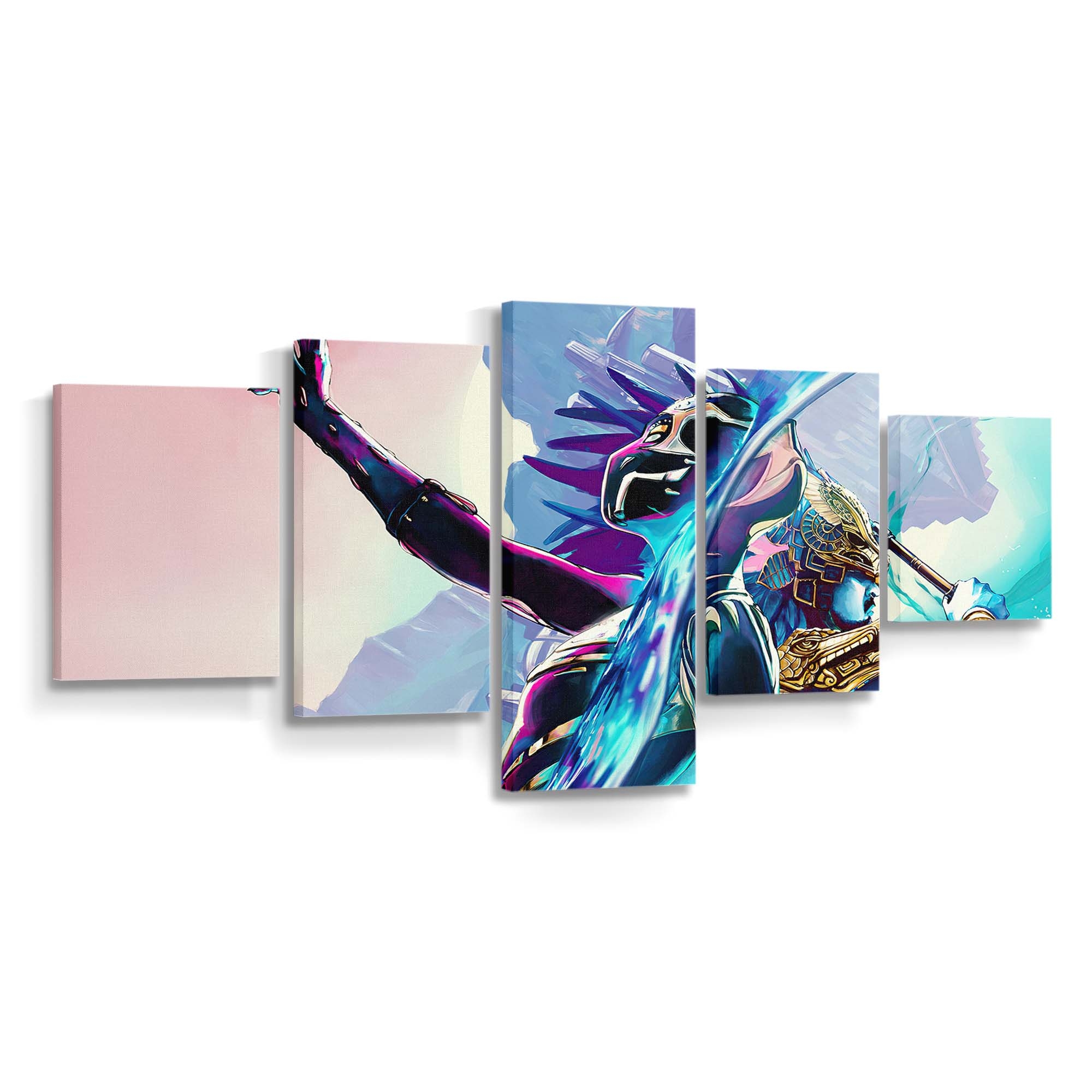 Black Panther Wakanda für immer Leinwandbild - Marvel Wandbild 7