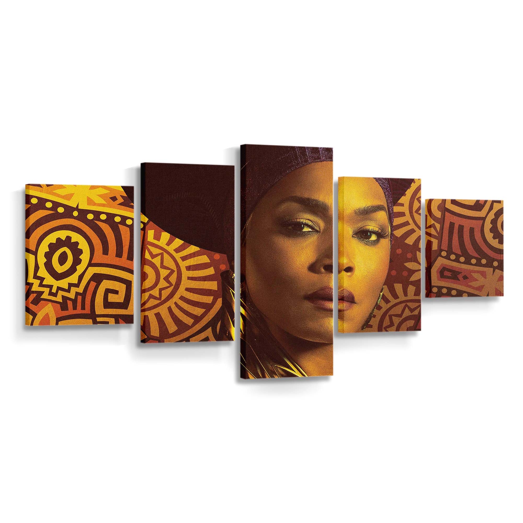 Black Panther Wakanda für immer Angela Bassett als Ramonda Leinwandbild - Marvel Wandbild 