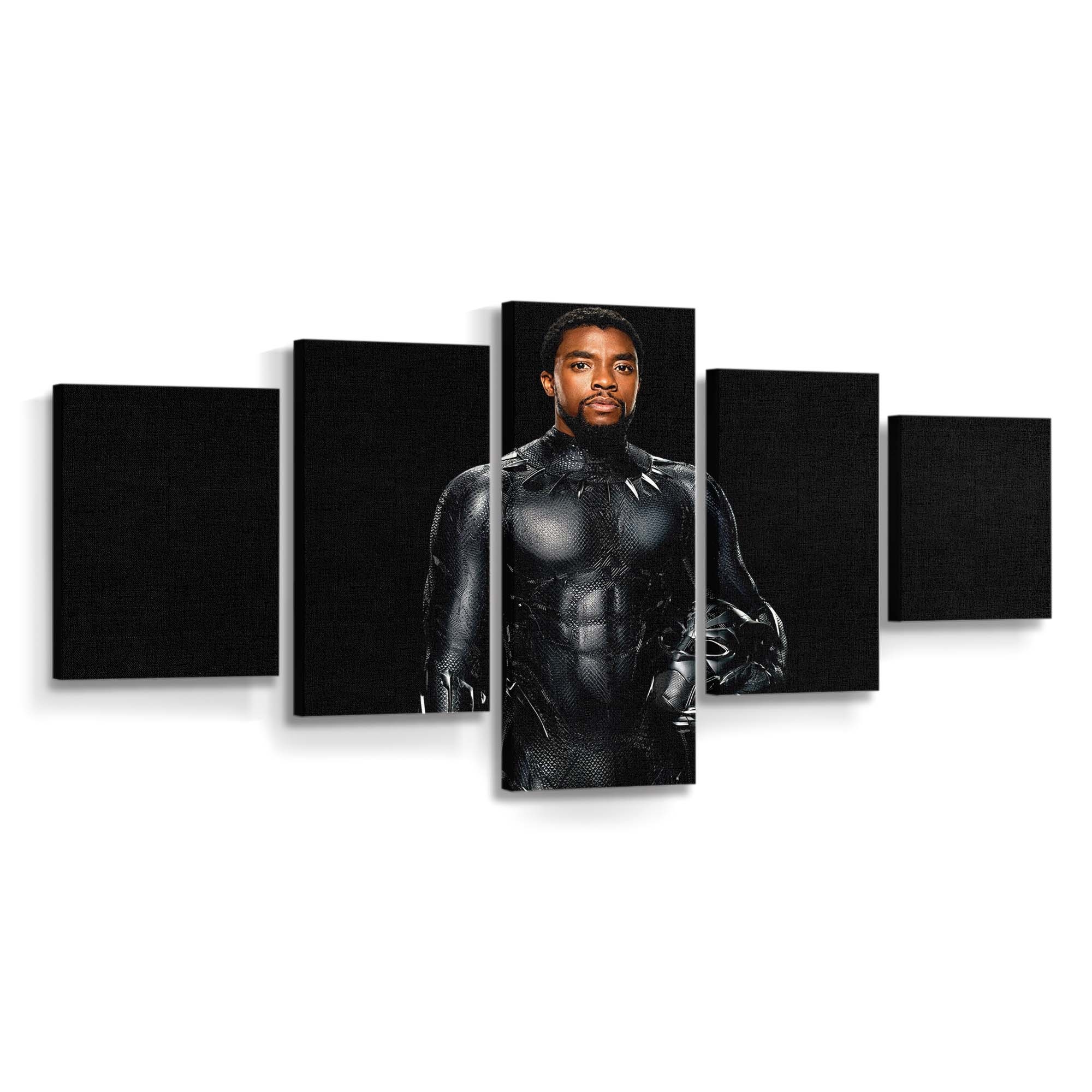 Chadwick Boseman Black Panther Leinwandbild - Marvel Wandbild 2