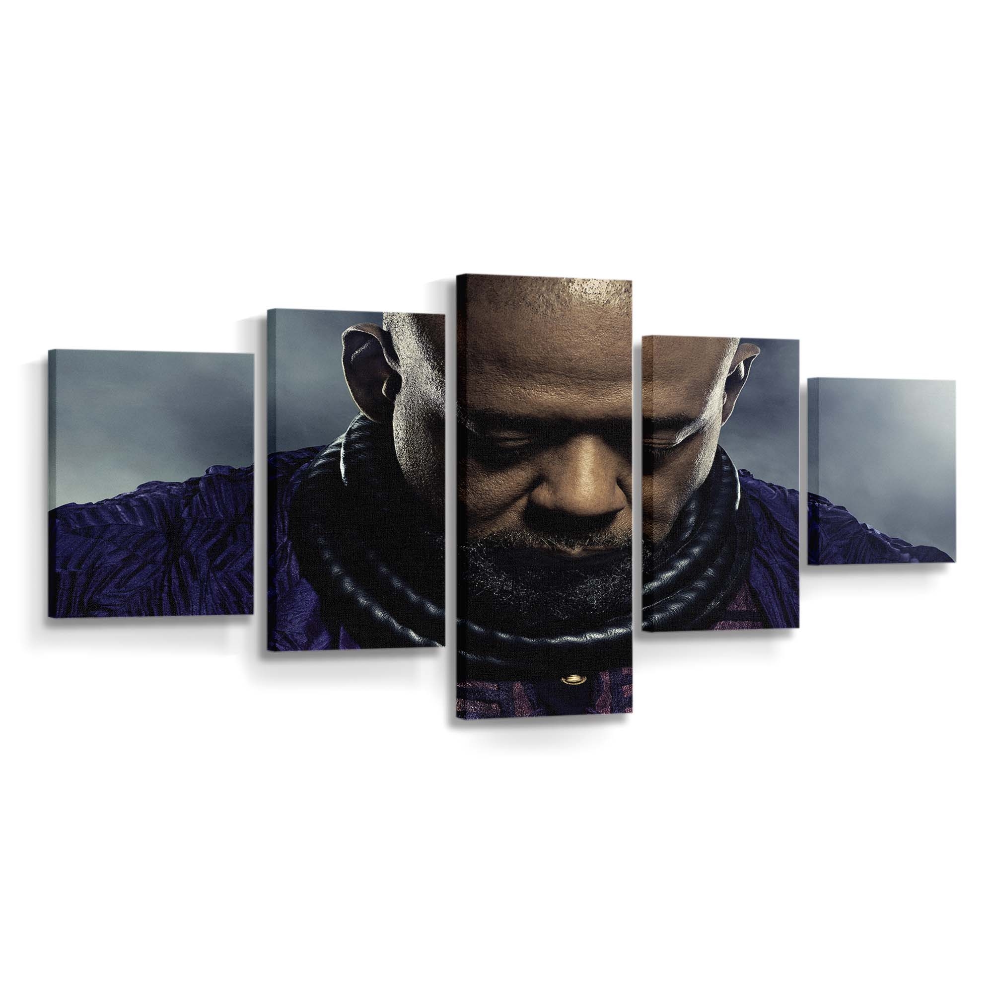 Forest Whitaker in Black Panther Leinwandbild - Marvel Wandbild 