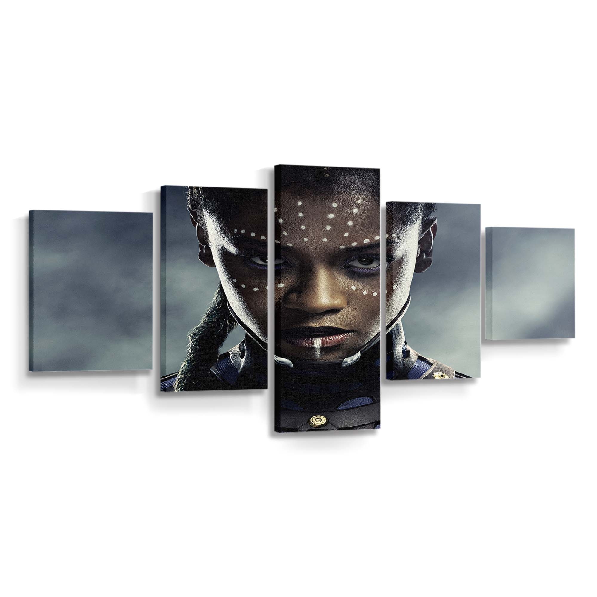 Letitia Wright Black Panther Leinwandbild - Marvel Wandbild 