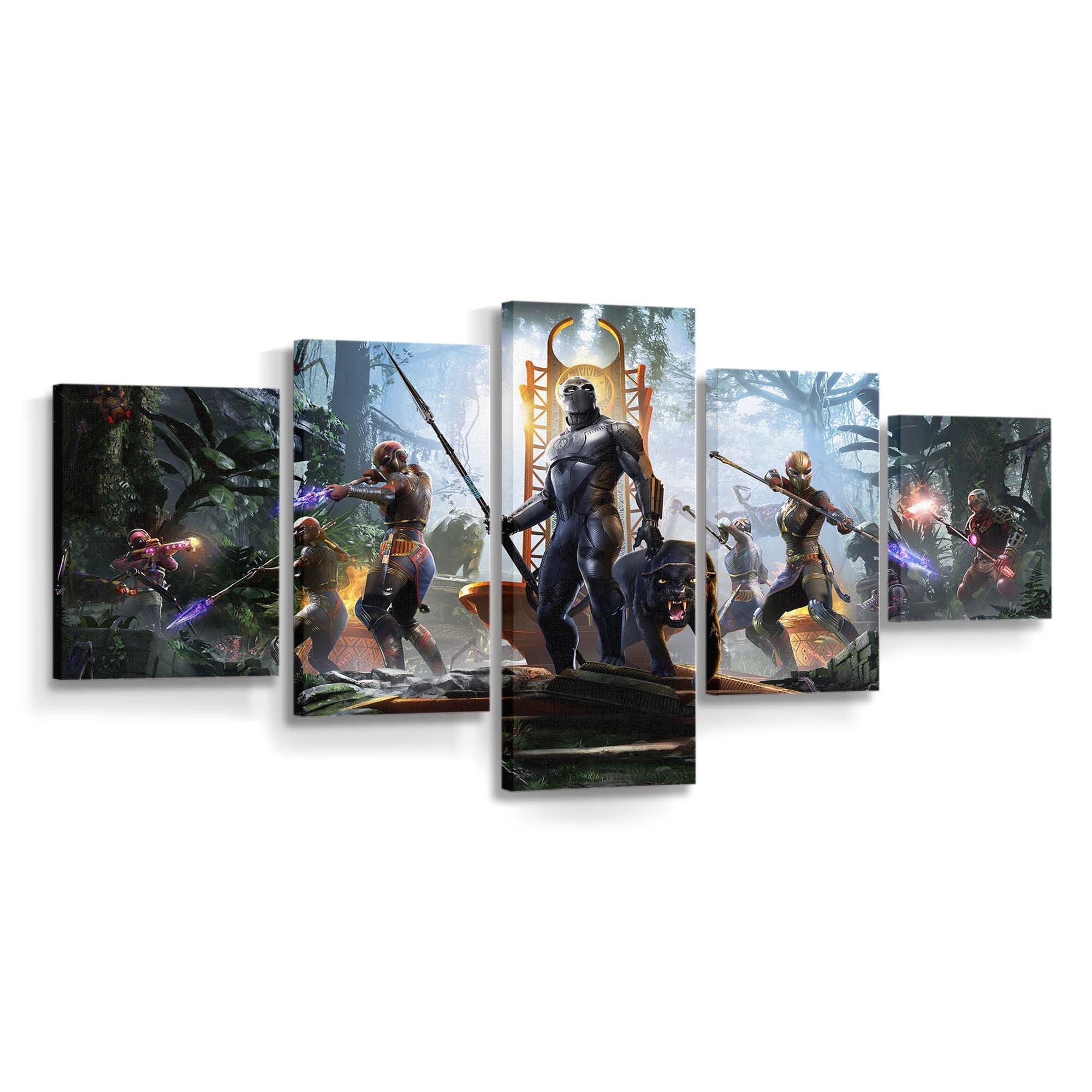 Marvels Avenger Wakanda Leinwandbild - Marvel Wandbild 