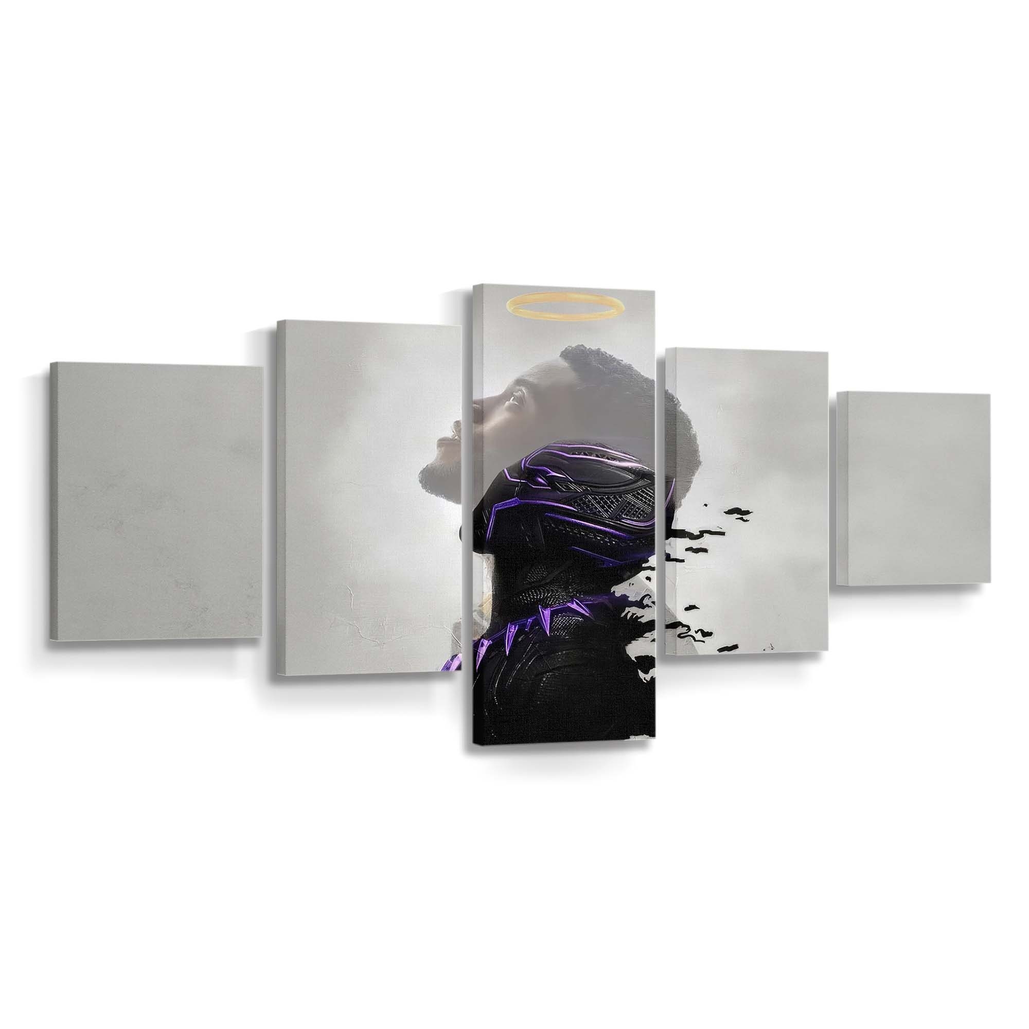 In Erinnerung an Chadwick Boseman Leinwandbild - Marvel Wandbild 