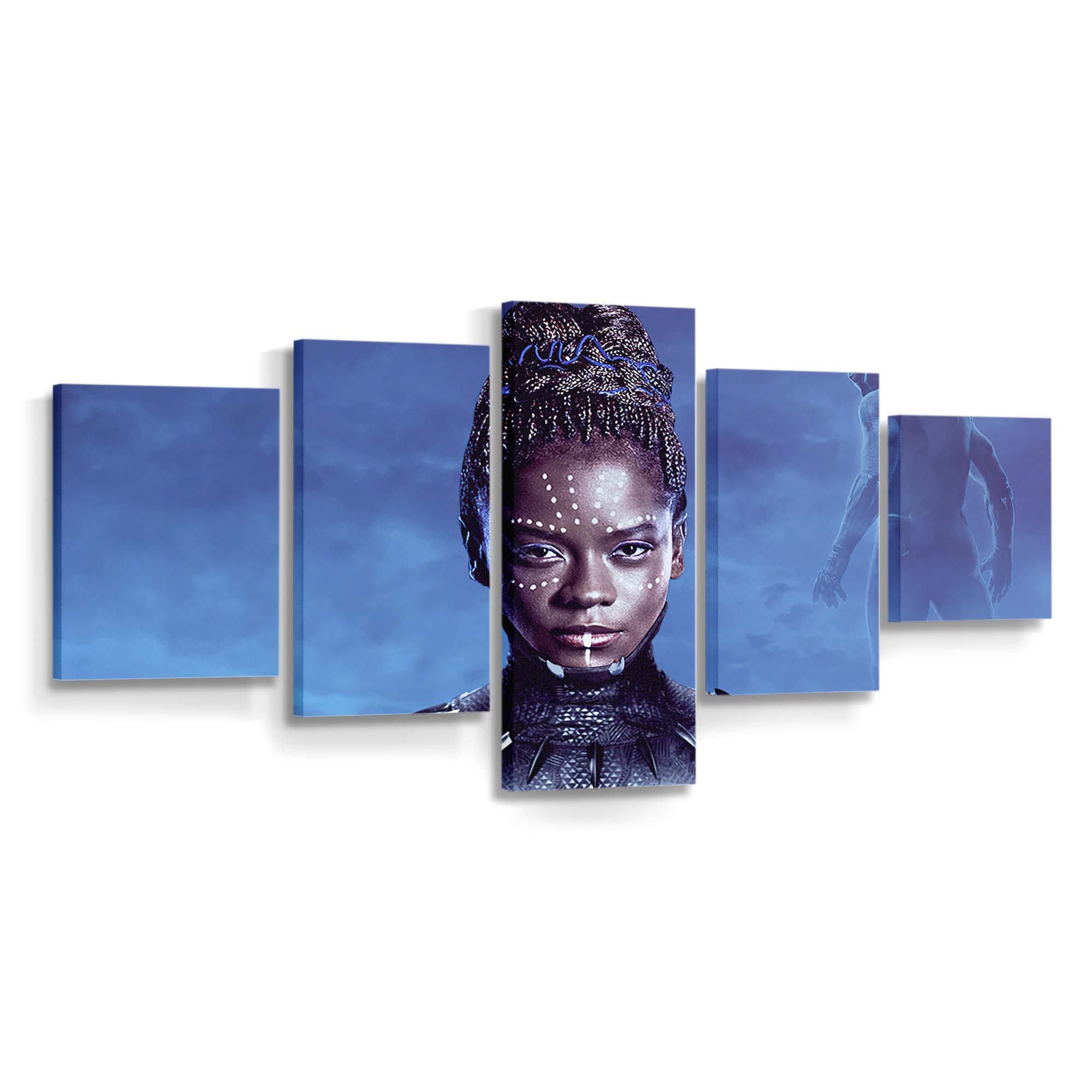 Der Schwarze Panther Wakanda für immer Leinwandbild - Marvel Wandbild 2