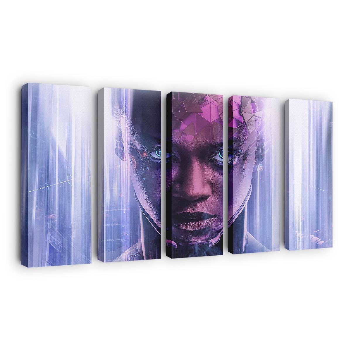 Black Panther Wakanda Leinwandbild - Marvel Wandbild