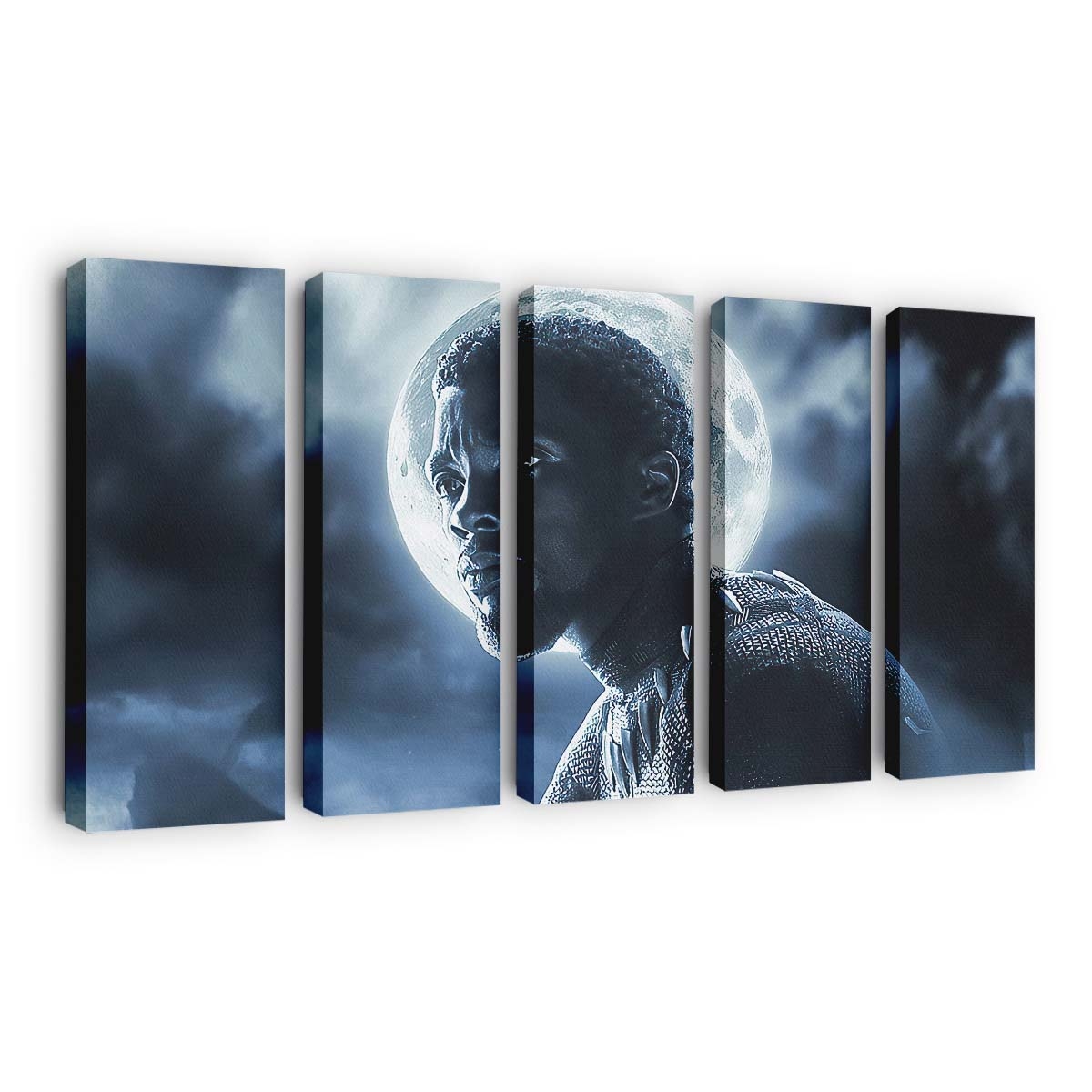 Black Panther König Leinwandbild - Marvel Wandbild 2