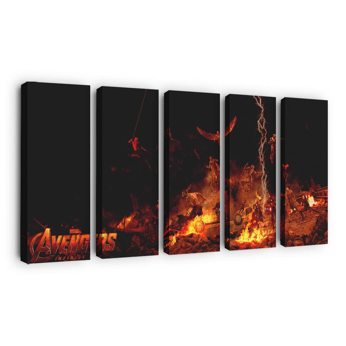 Avengers Infinty War 208 Leinwandbild - Marvel Wandbild