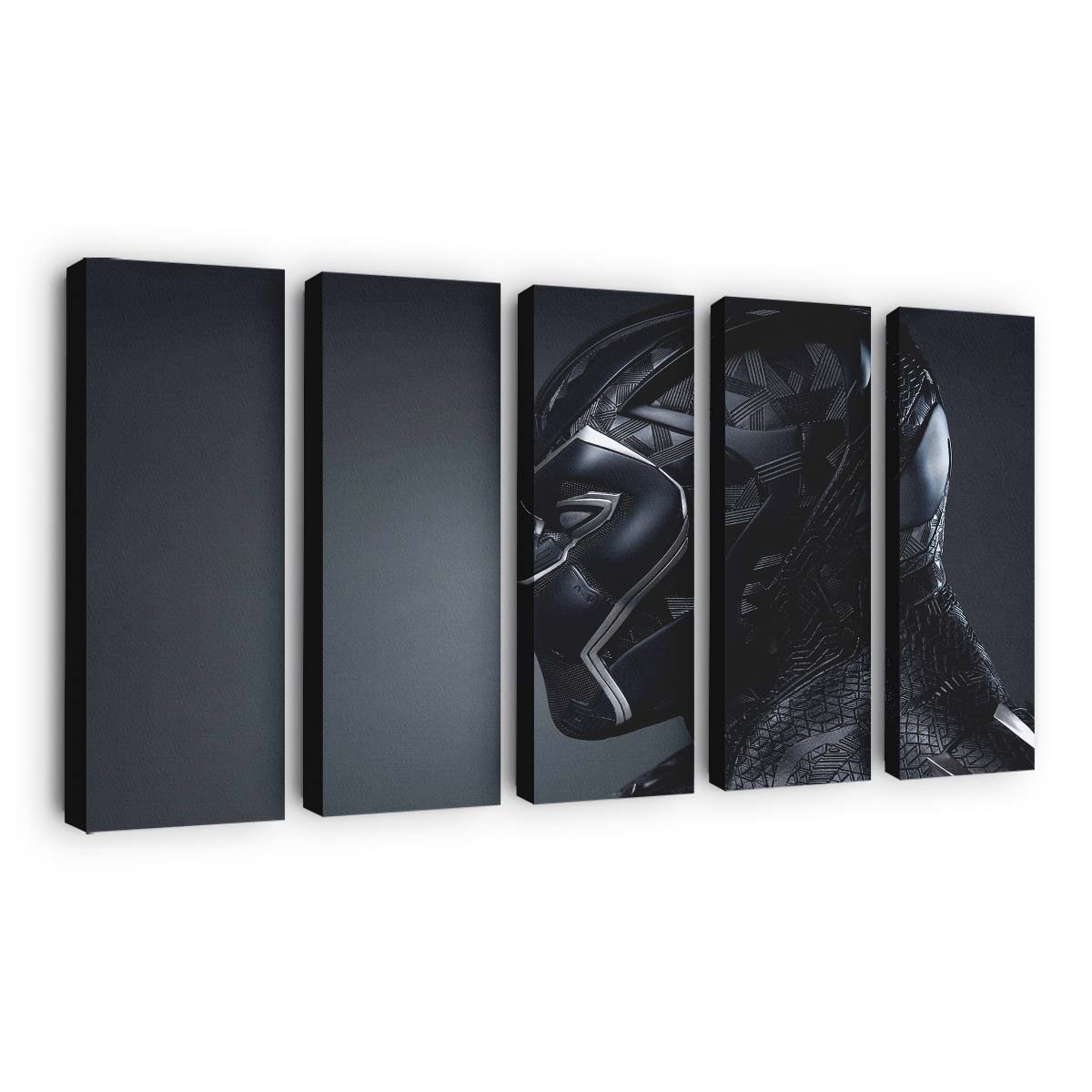 Black Panther Neu Leinwandbild - Marvel Wandbild 3