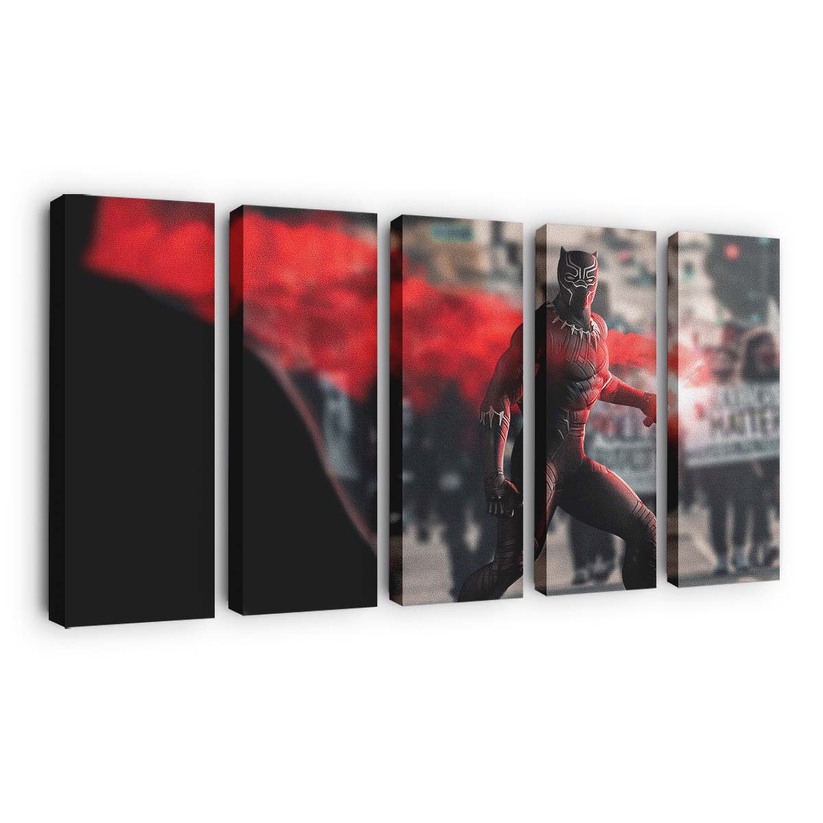 Black Panther Black Lives Matter Leinwandbild - Marvel Wandbild