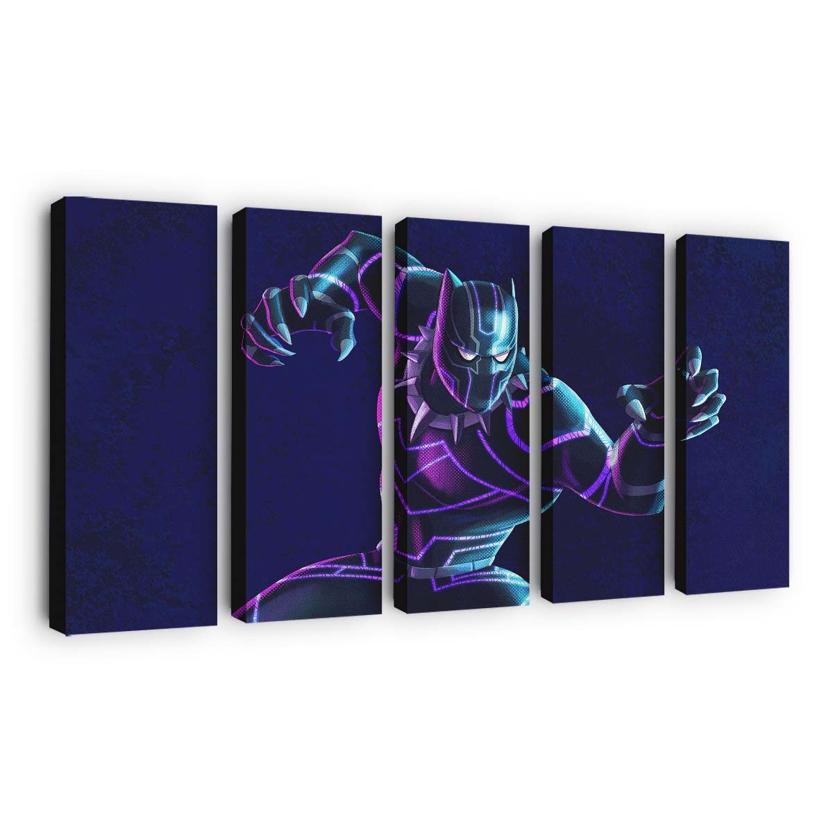 Black Panther Krallen Leinwandbild - Marvel Wandbild