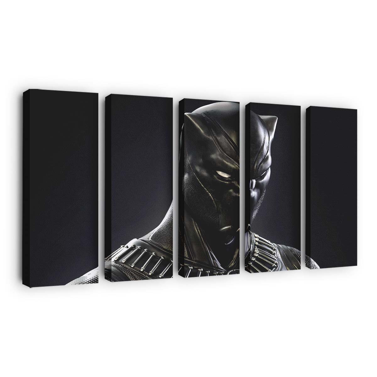 Black Panther Dunkelheit Leinwandbild - Marvel Wandbild