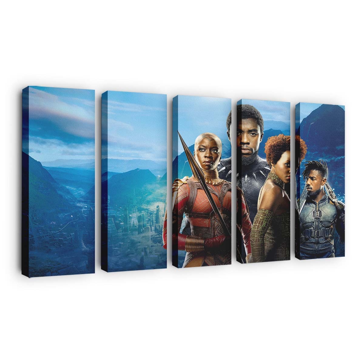 Black Panther Theater Leinwandbild - Marvel Wandbild