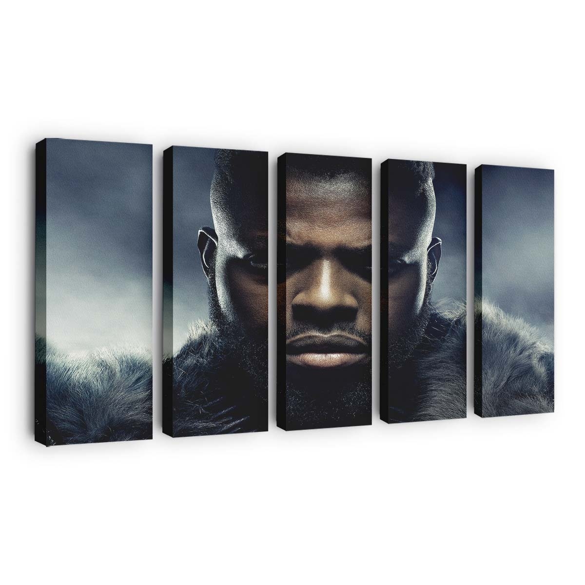 Black Panther Winston Duke als Mbaku Leinwandbild - Marvel Wandbild