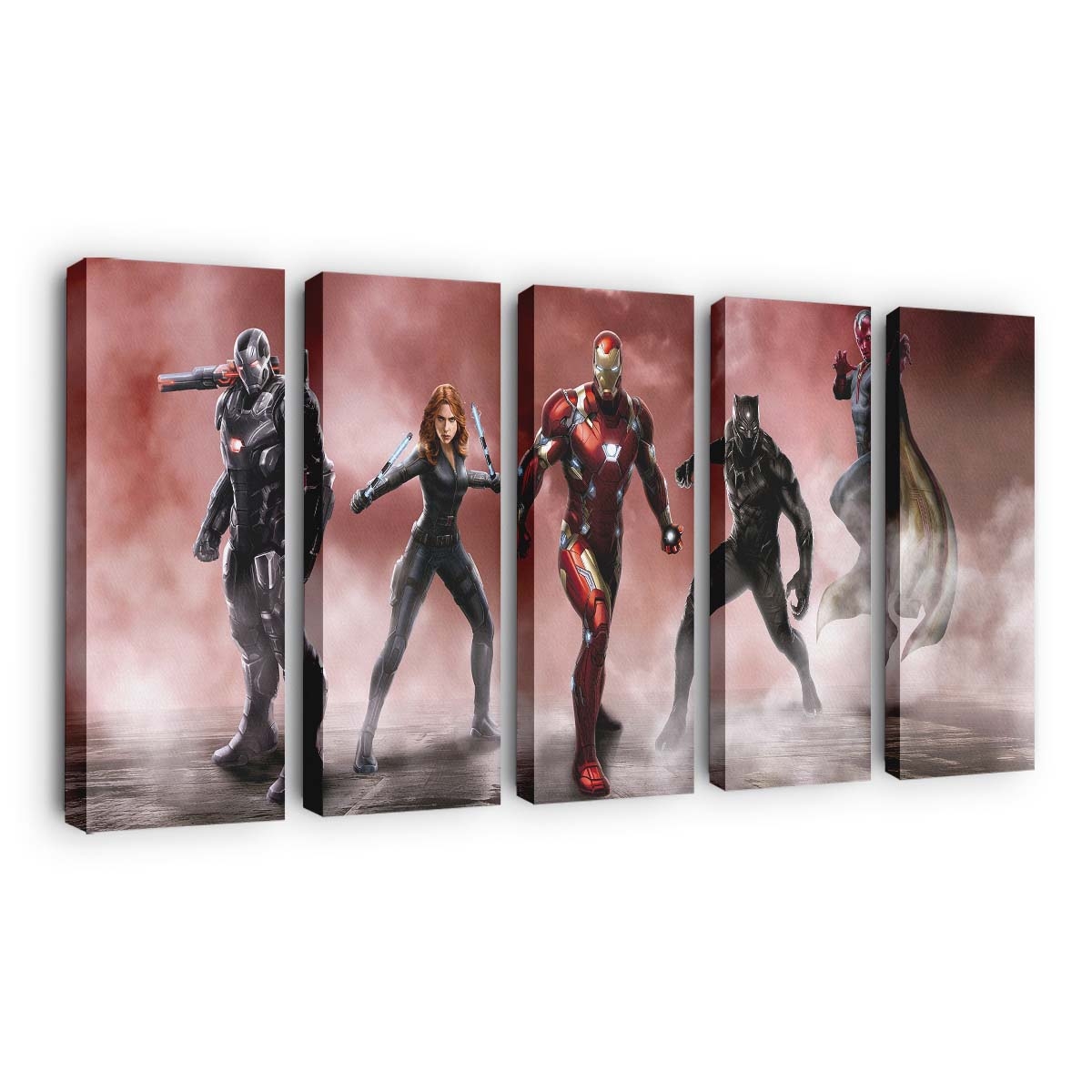 Kapitän Amerika Bürgerkrieg Beste Kunst Leinwandbild - Marvel Wandbild