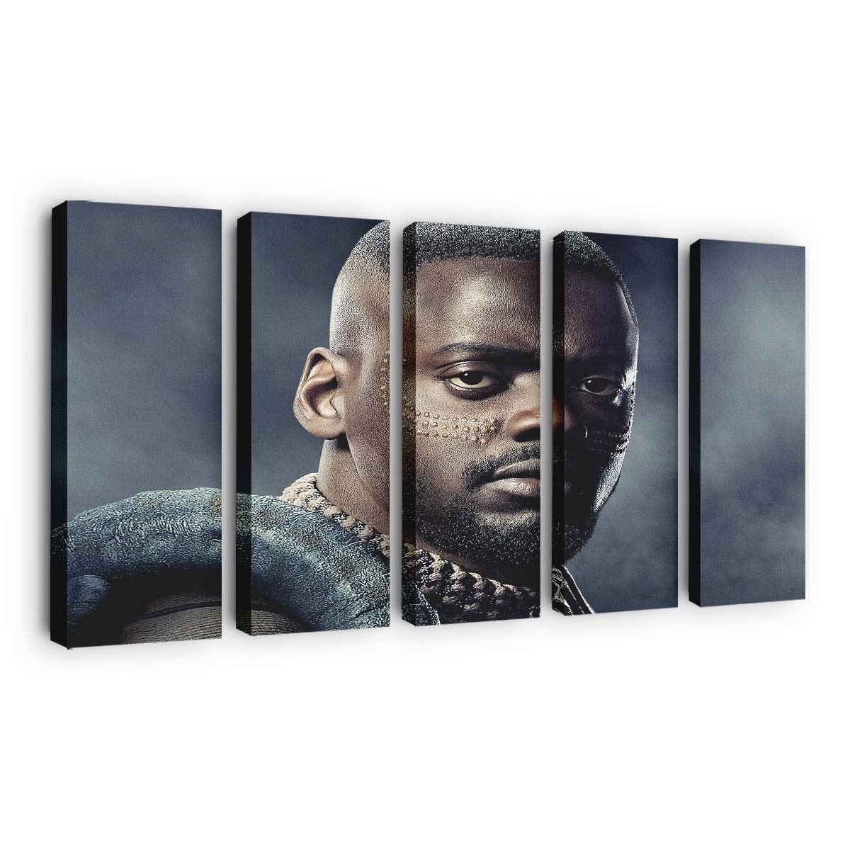 Daniel Kaluuya als Wkabi Black Panther Leinwandbild - Marvel Wandbild