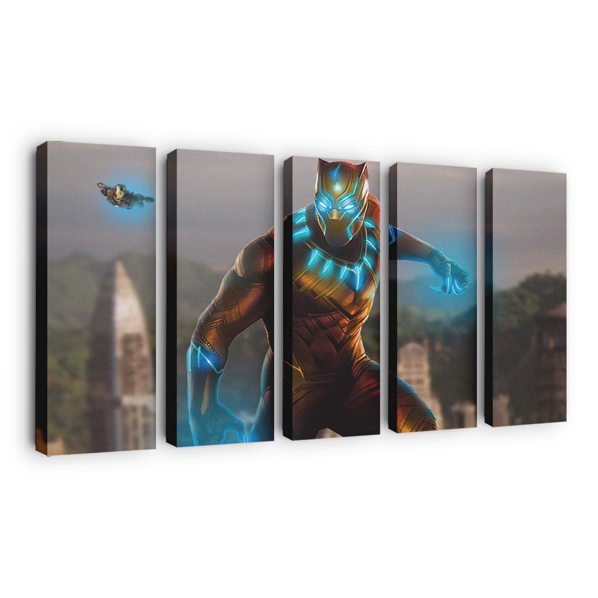 Eiserner Panther Leinwandbild - Marvel Wandbild