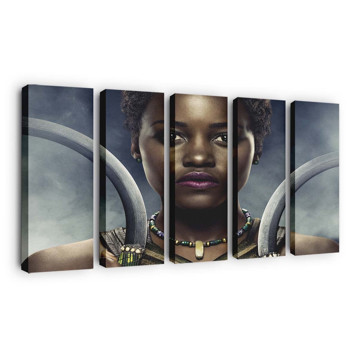 Lupita Nyongo in Black Panther Leinwandbild - Marvel Wandbild