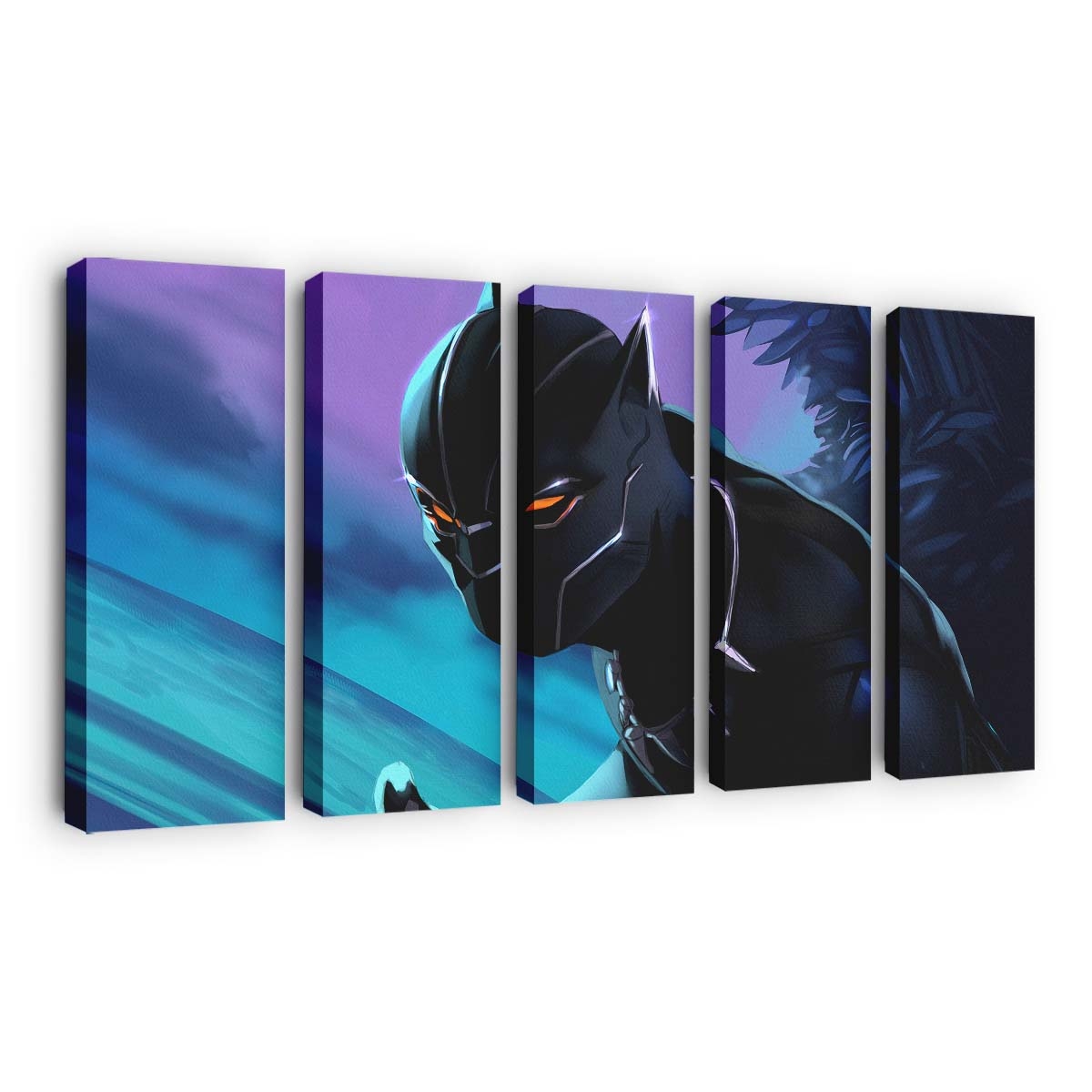 Marvel Black Panther Leinwandbild - Marvel Wandbild