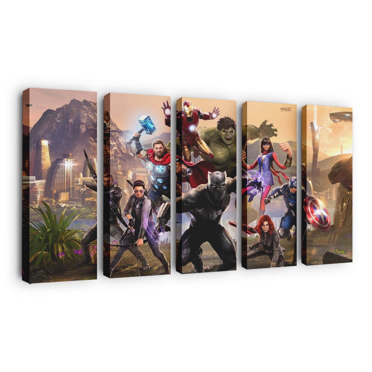 Marvels Avengers 2023 Leinwandbild - Marvel Wandbild