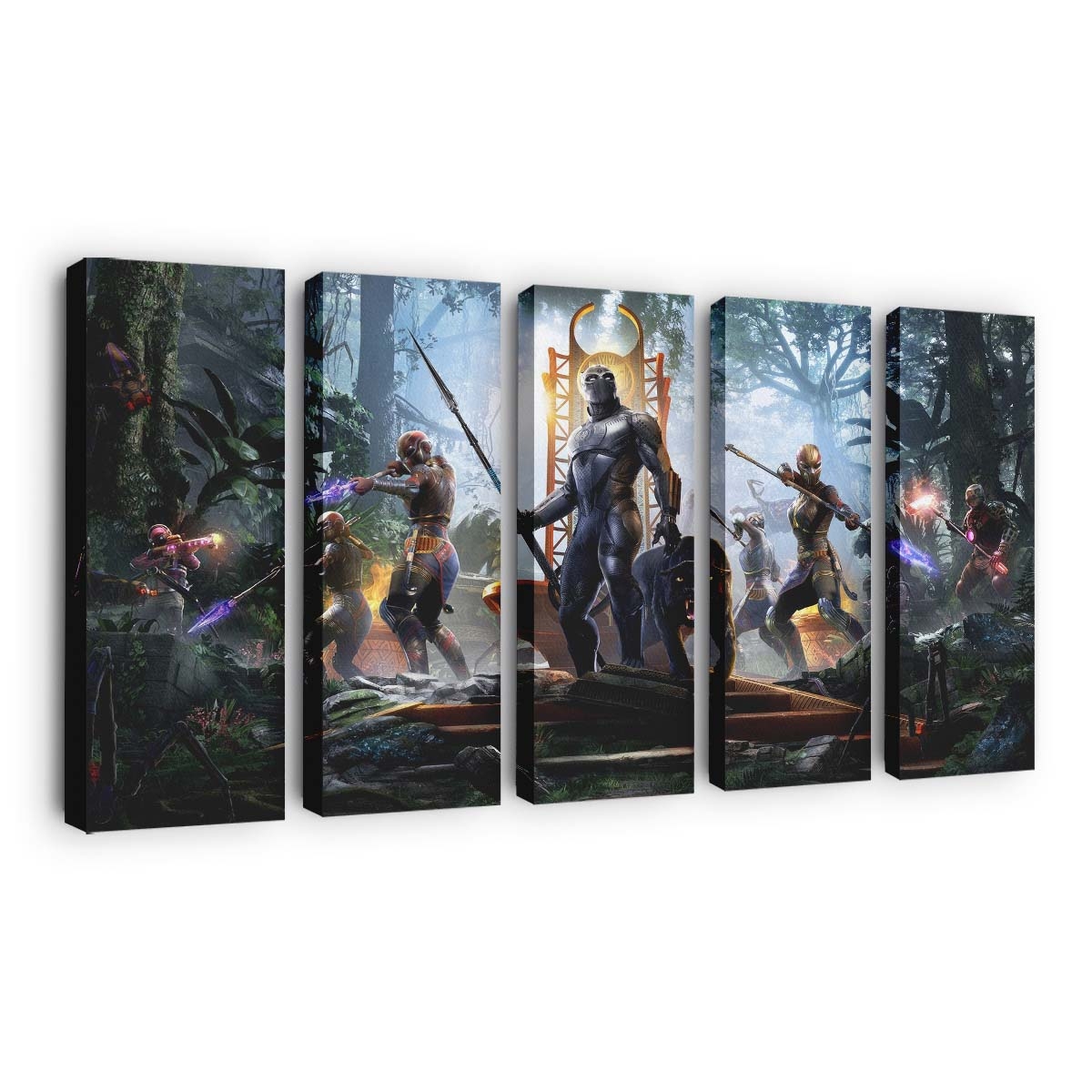 Marvels Avengers Wakanda Leinwandbild - Marvel Wandbild