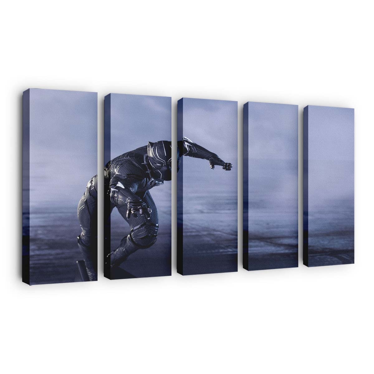 Superheld Black Panther Leinwandbild - Marvel Wandbild