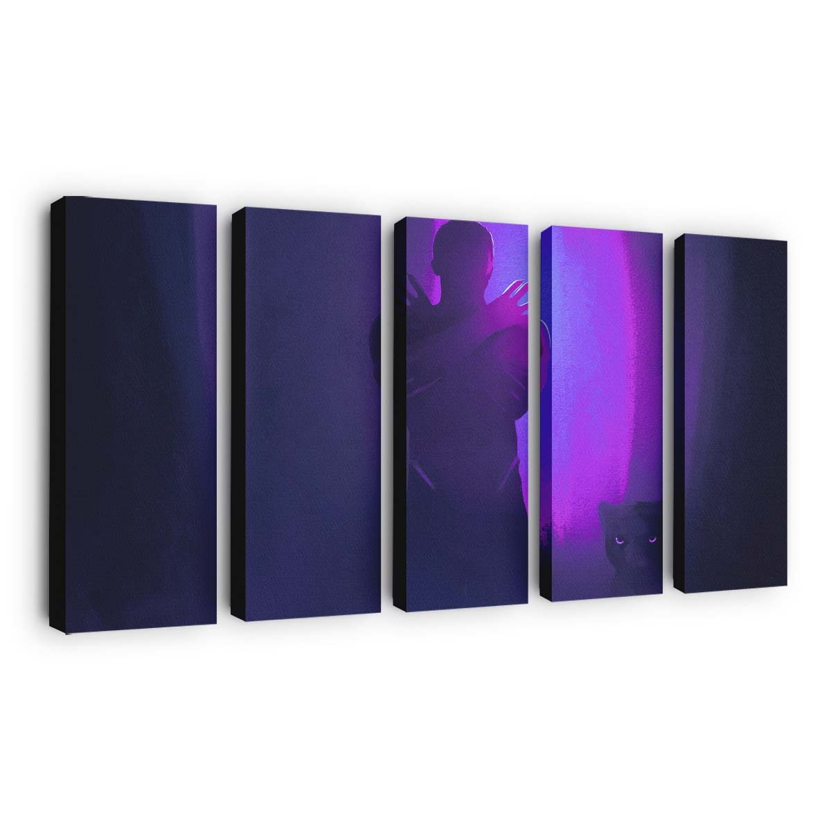 Wakanad Forever Leben mit uns Leinwandbild - Marvel Wandbild