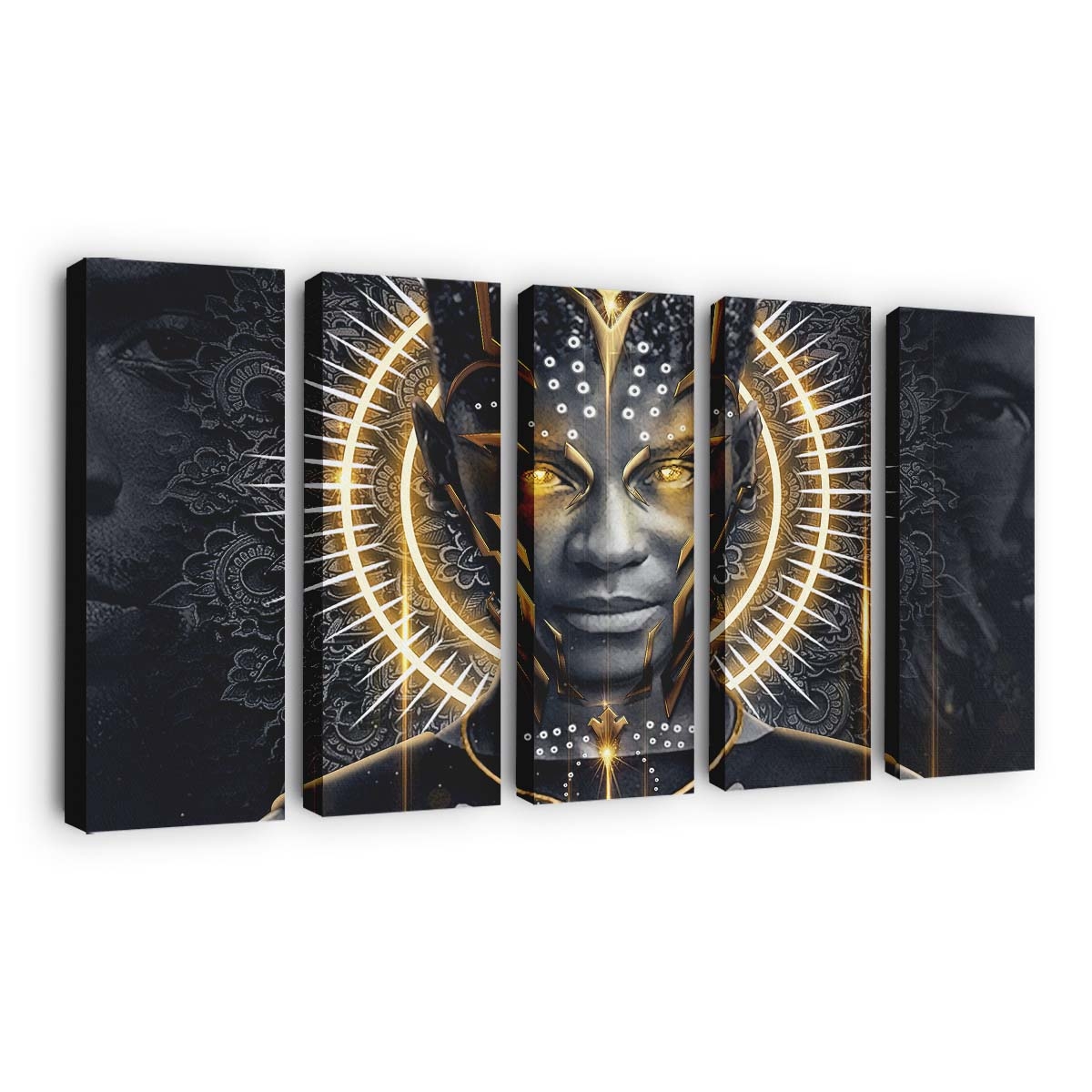 Wakanda für immer Fanmade Leinwandbild - Marvel Wandbild