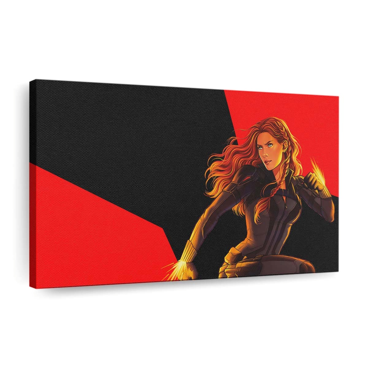 Black Widow 2020 Sketch Art Leinwandbild Marvel Wandbild