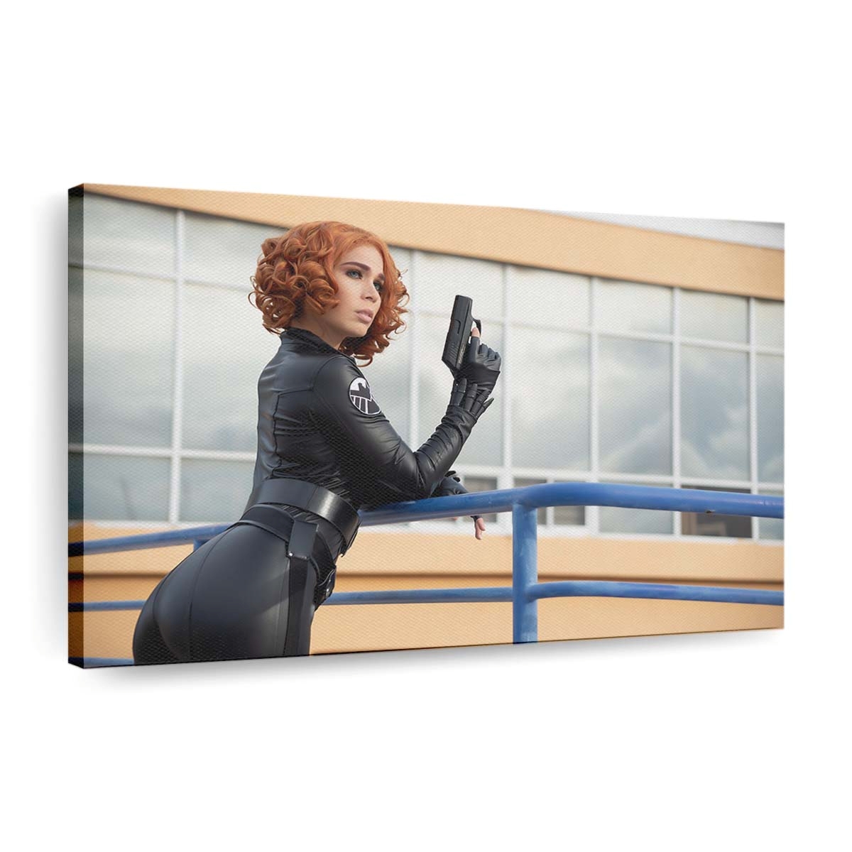 Black Widow Cosplay Leinwandbild Marvel Wandbild 3
