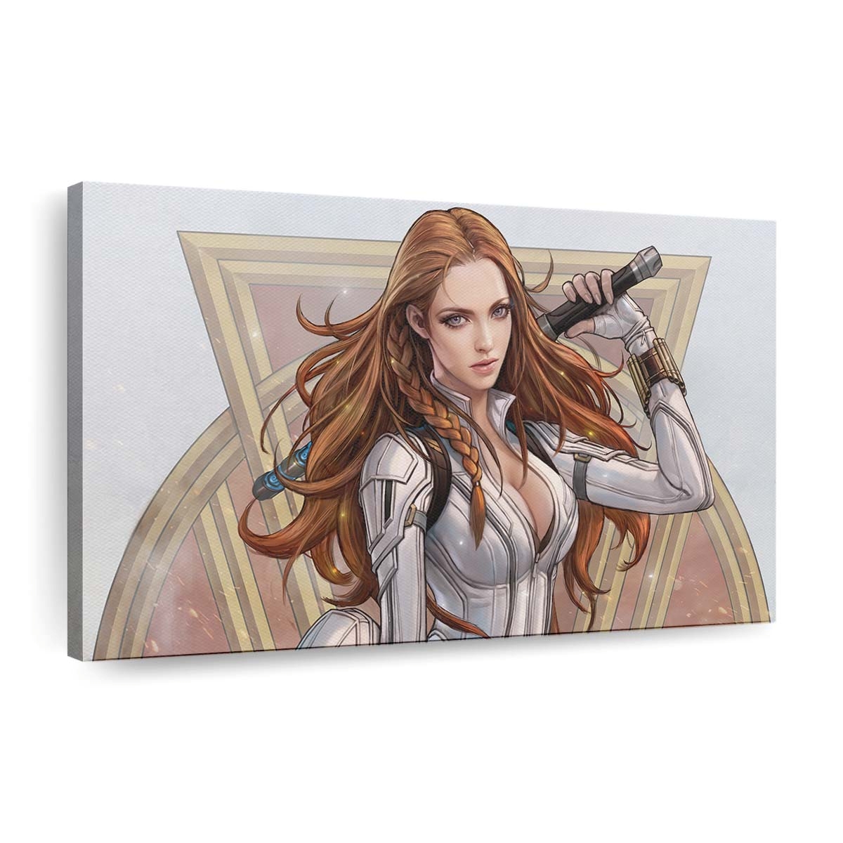 Black Widow Fantasy Art Leinwandbild Marvel Wandbild