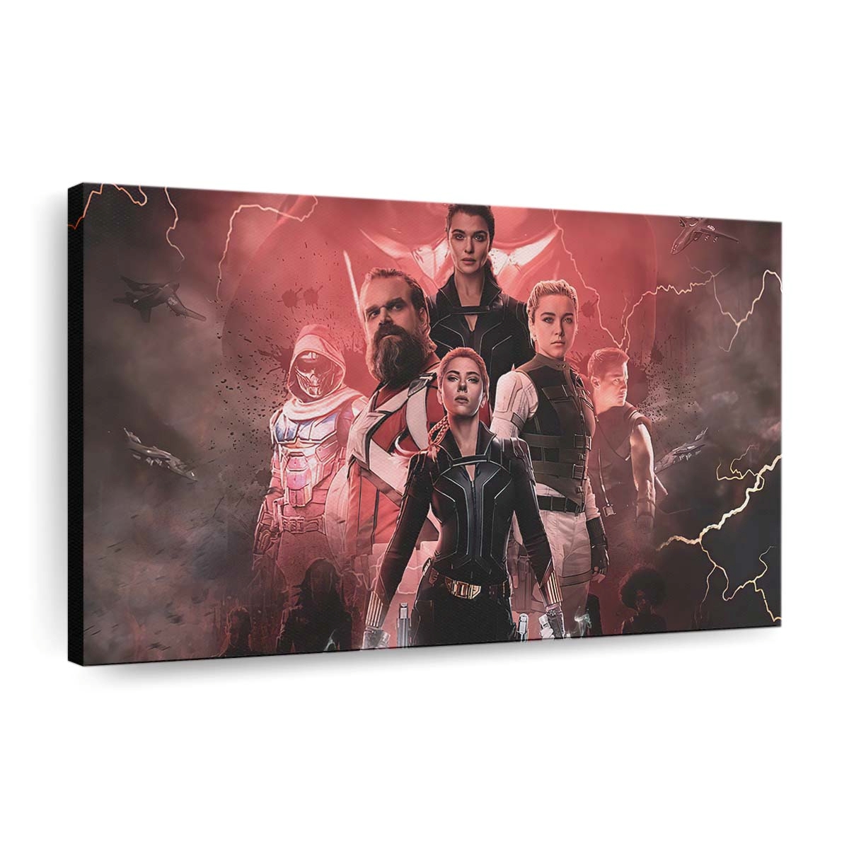 Black Widow Marvel Studios Fanart Leinwandbild Marvel Wandbild
