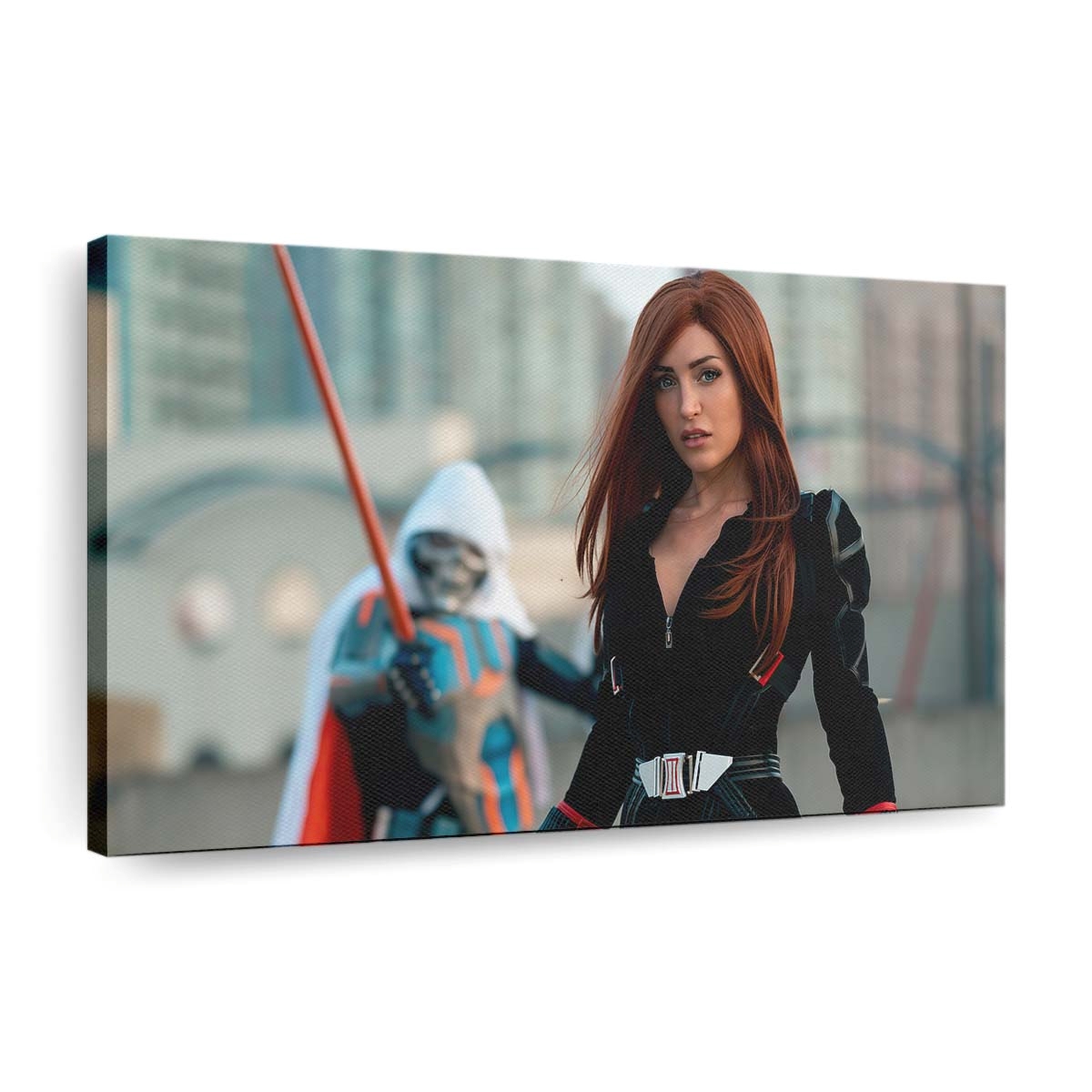 Black Widow New Cosplay Leinwandbild Marvel Wandbild