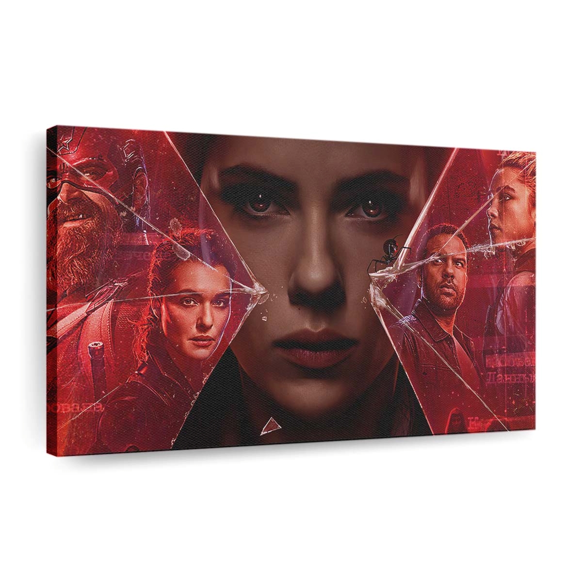Black Widow Scarlett Leinwandbild Marvel Wandbild