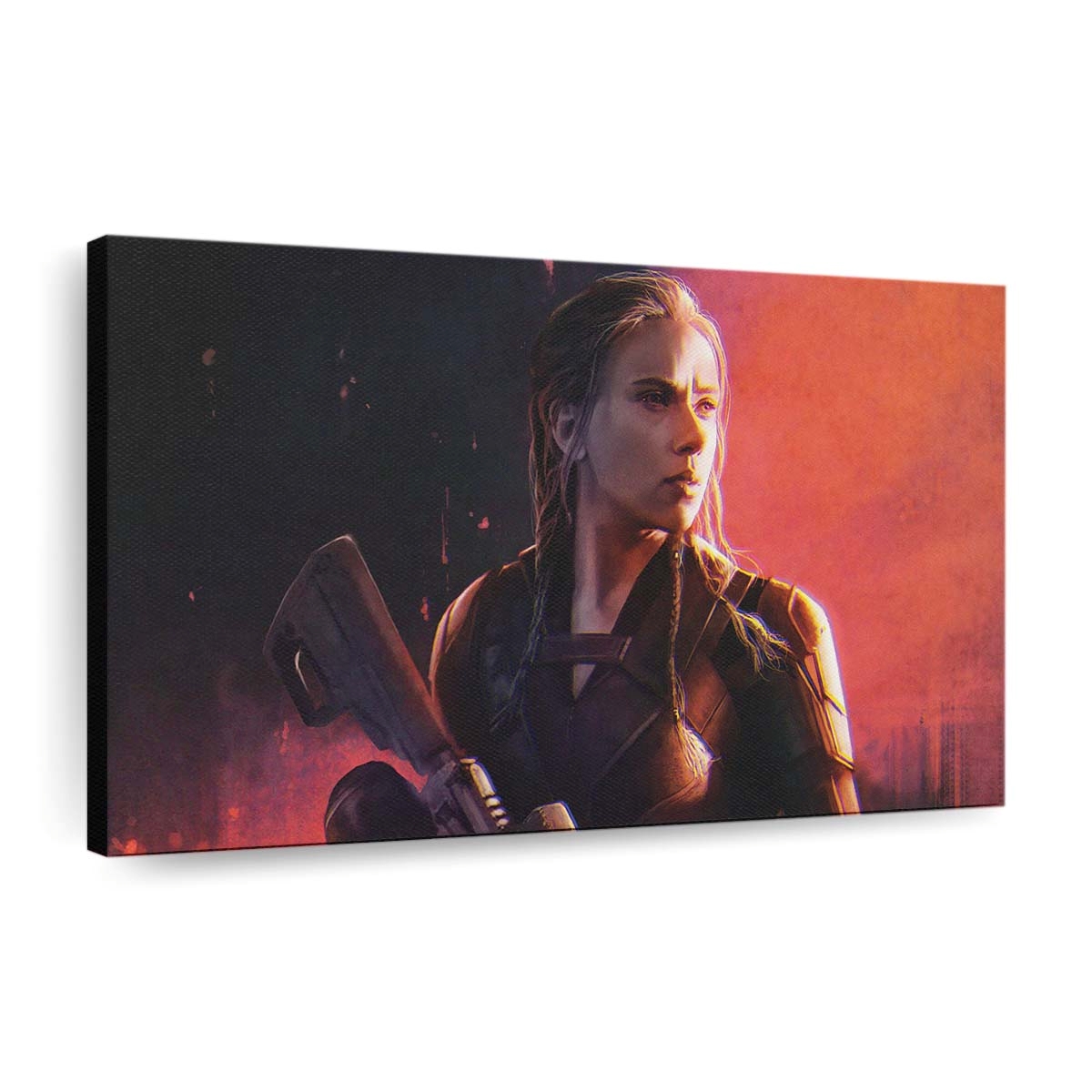 Black Widow Superhero Leinwandbild Marvel Wandbild