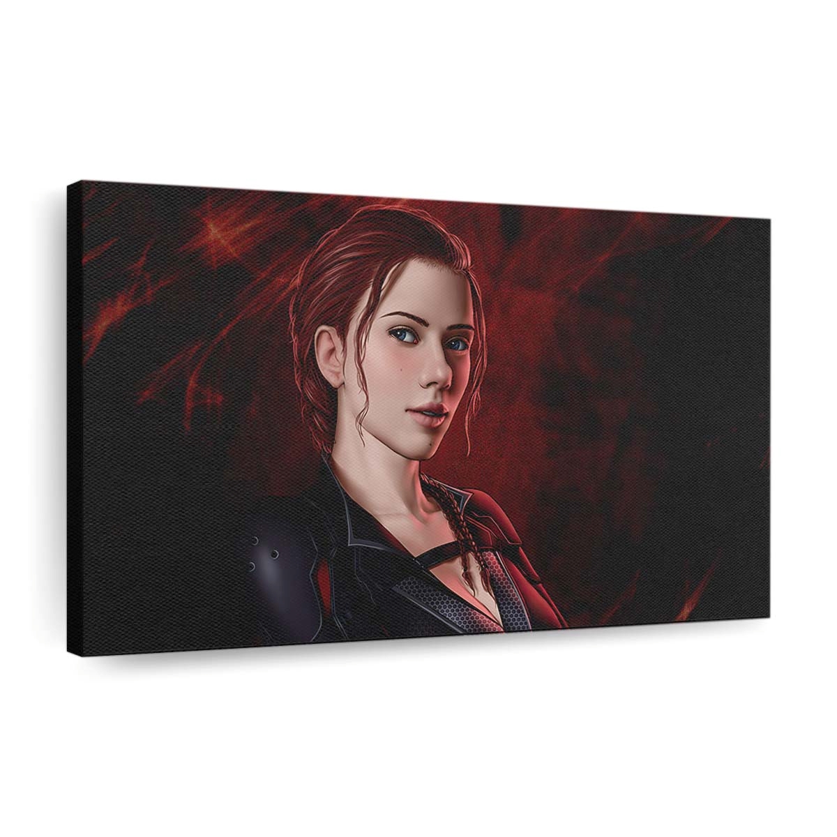 Natasha Romanoff Black Widow Fanart Leinwandbild Marvel Wandbild
