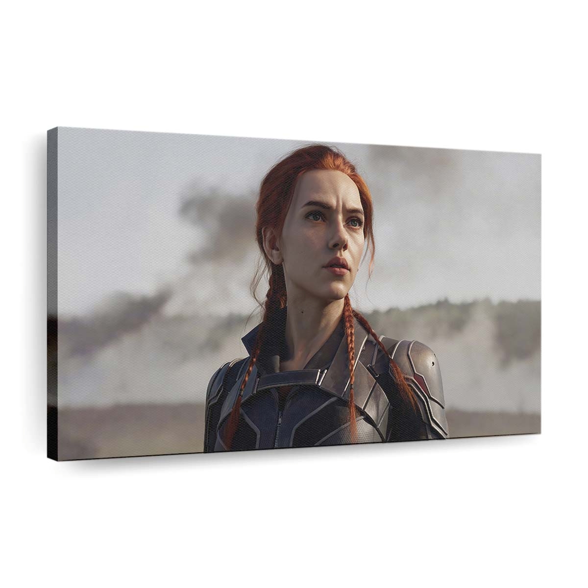 Scarlett Johanson Black Widow Cgi Leinwandbild Marvel Wandbild