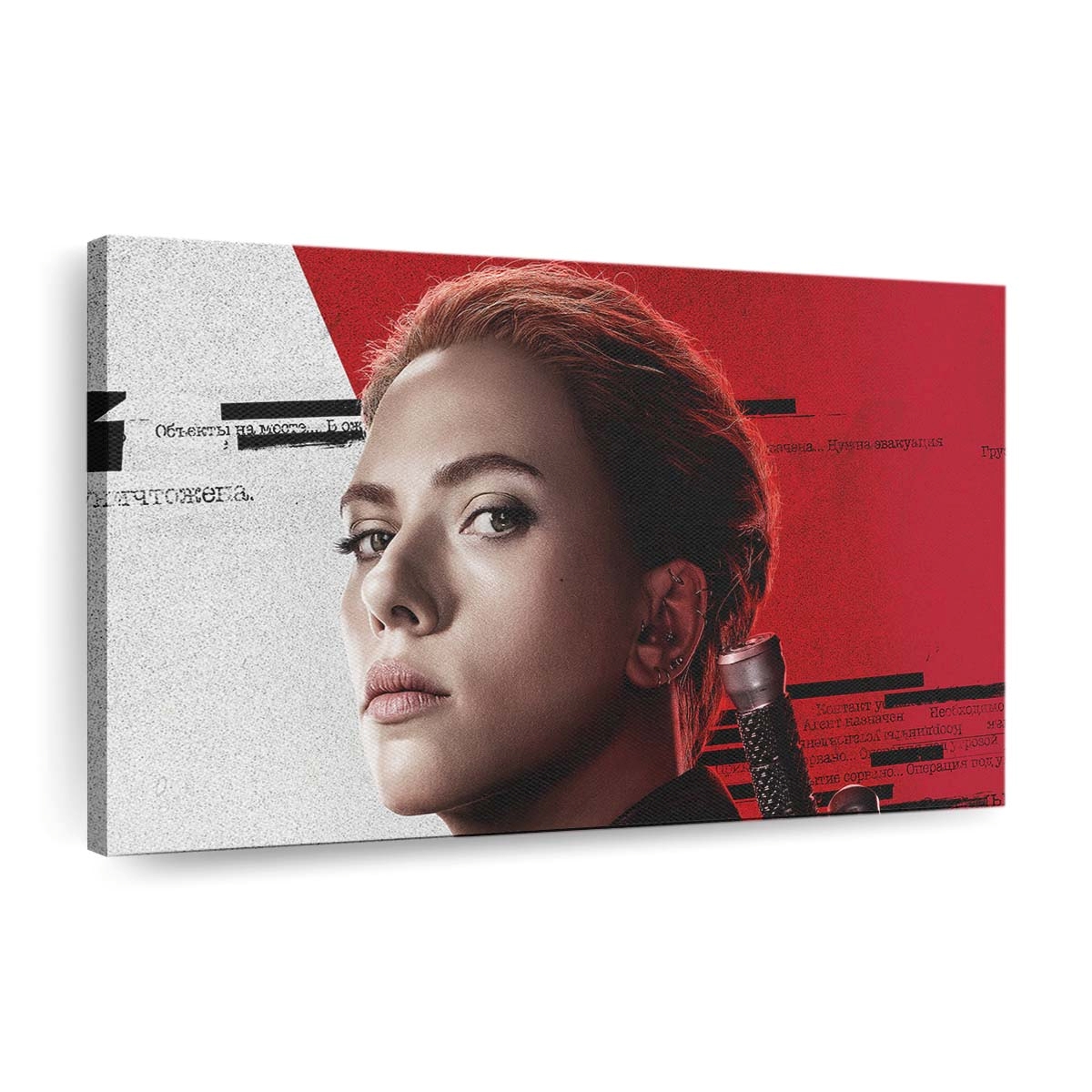 Scarlett Johansson In Black Widow Movie Leinwandbild Marvel Wandbild