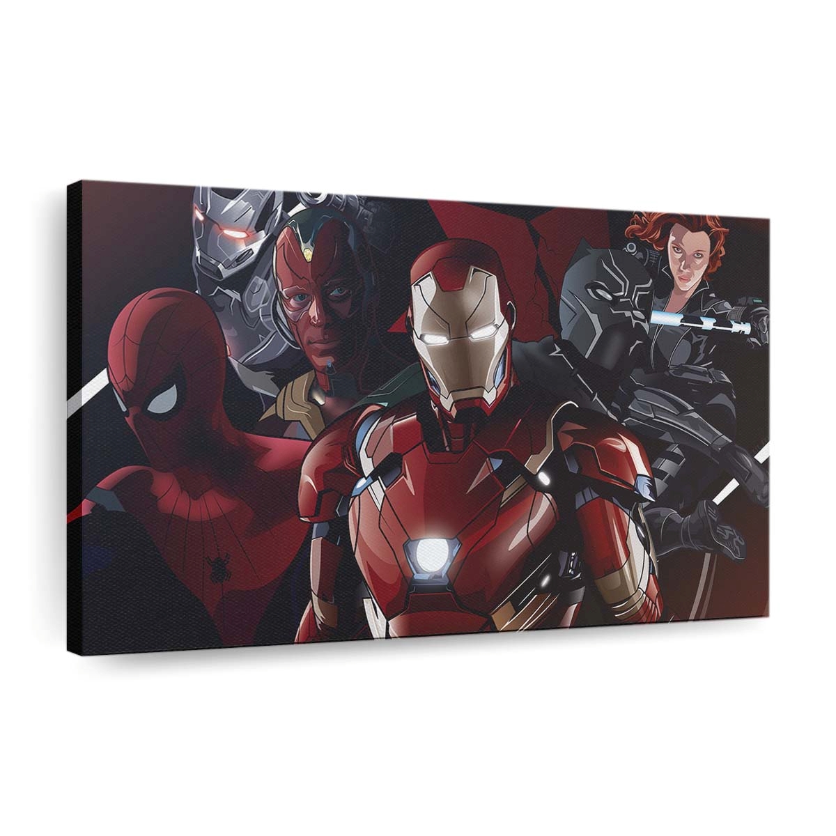Team Iron Man Leinwandbild Marvel Wandbild