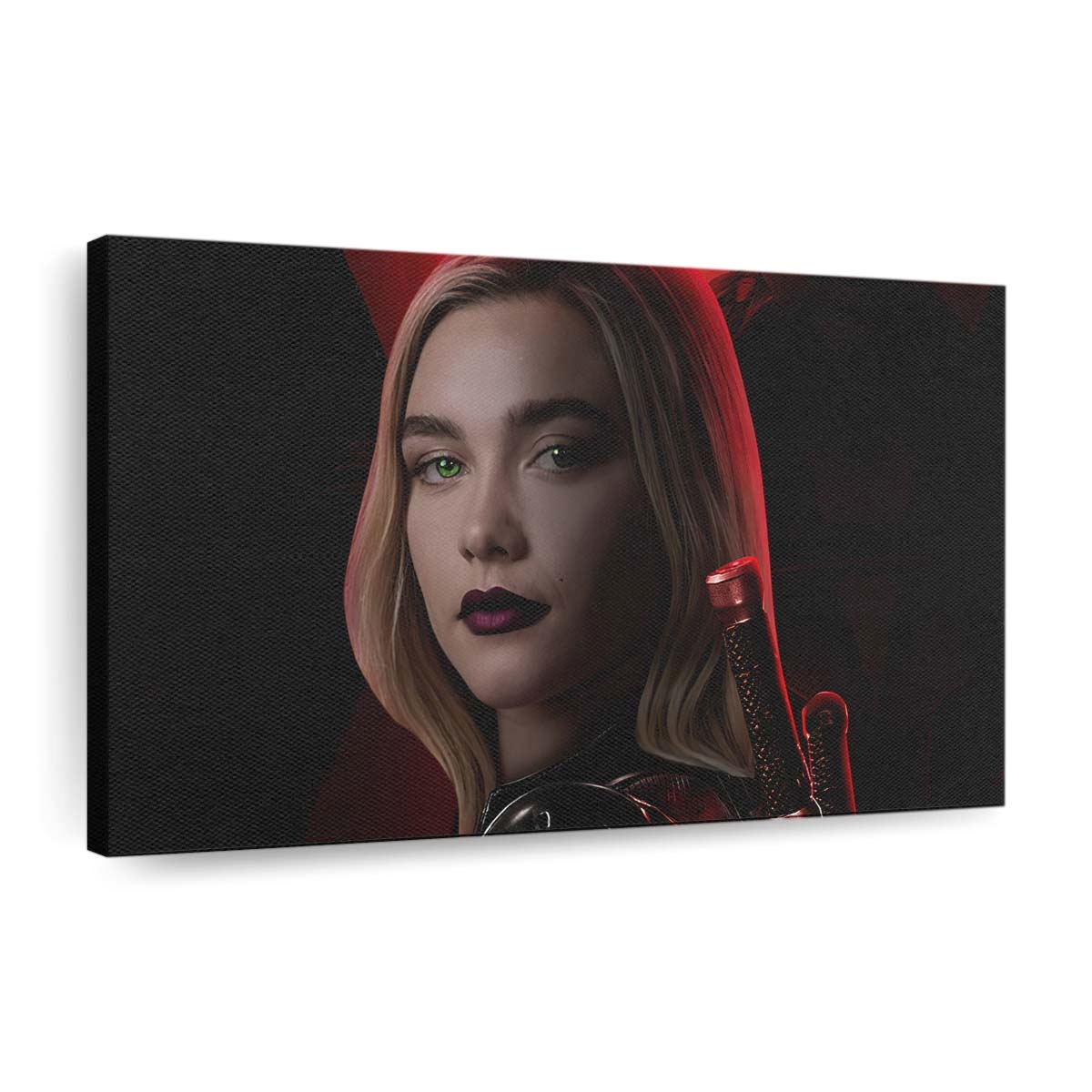 Yelena Belova As The New Black Widow Leinwandbild Marvel Wandbild