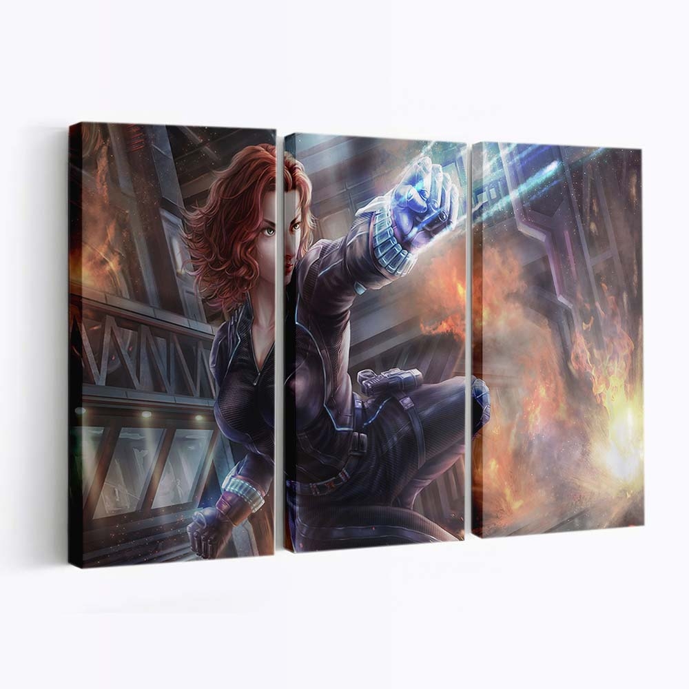 Black Widow 2020 Leinwandbild Marvel Wandbild 3