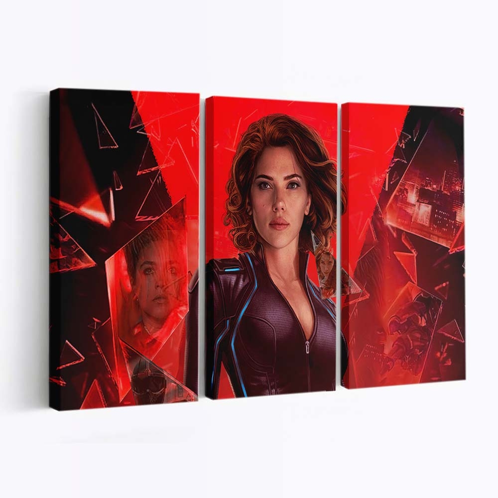 Black Widow 2020 Movie Artwork Leinwandbild Marvel Wandbild