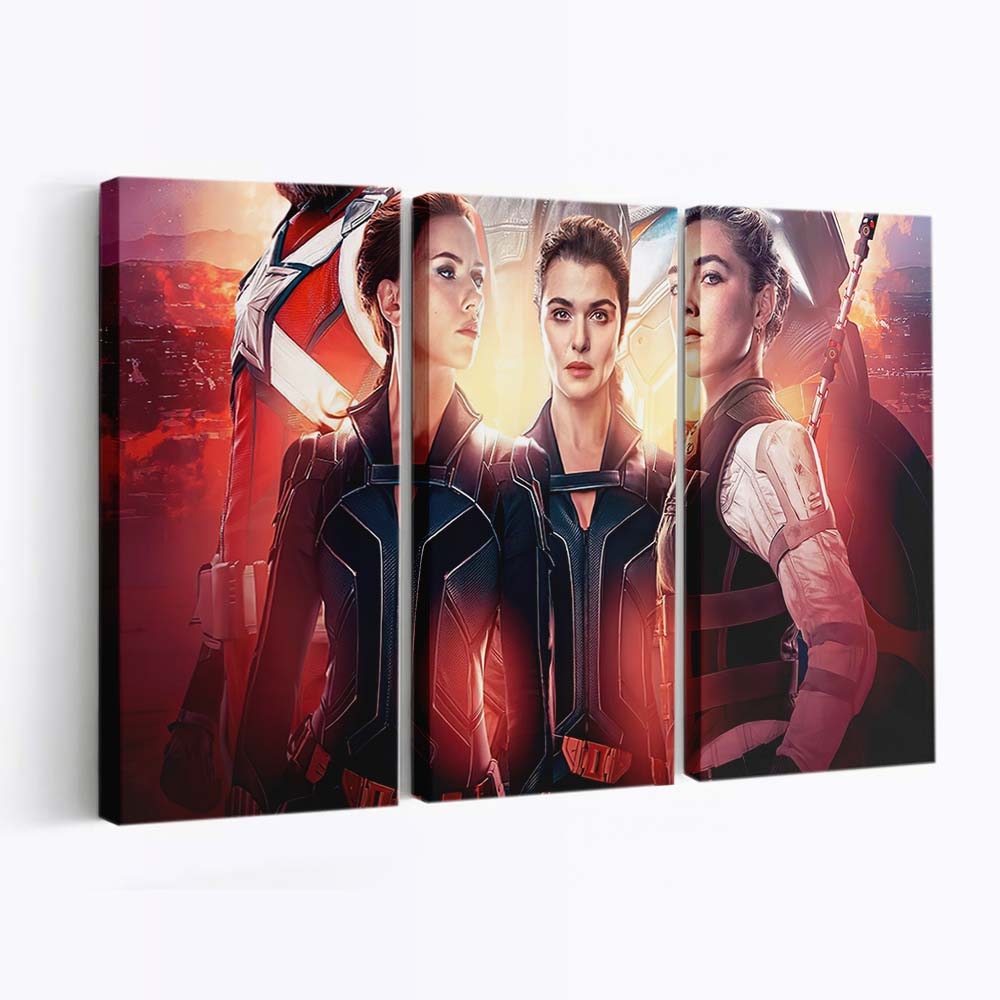 Black Widow 202 Movie Leinwandbild Marvel Wandbild 3