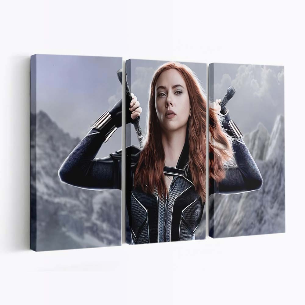 Black Widow Coming Leinwandbild Marvel Wandbild